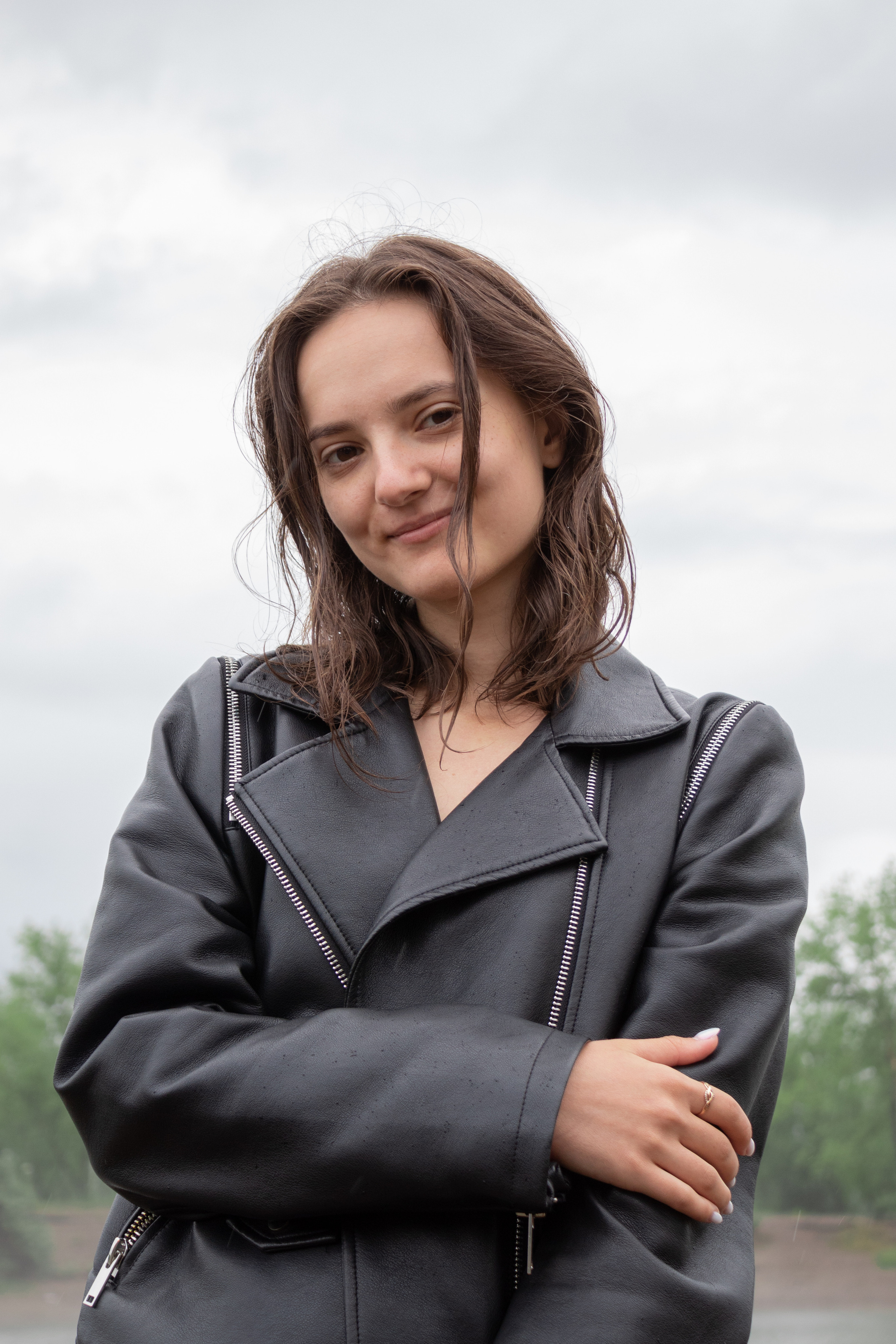 Под дождем. Фотограф Красноярск Капранова Софья