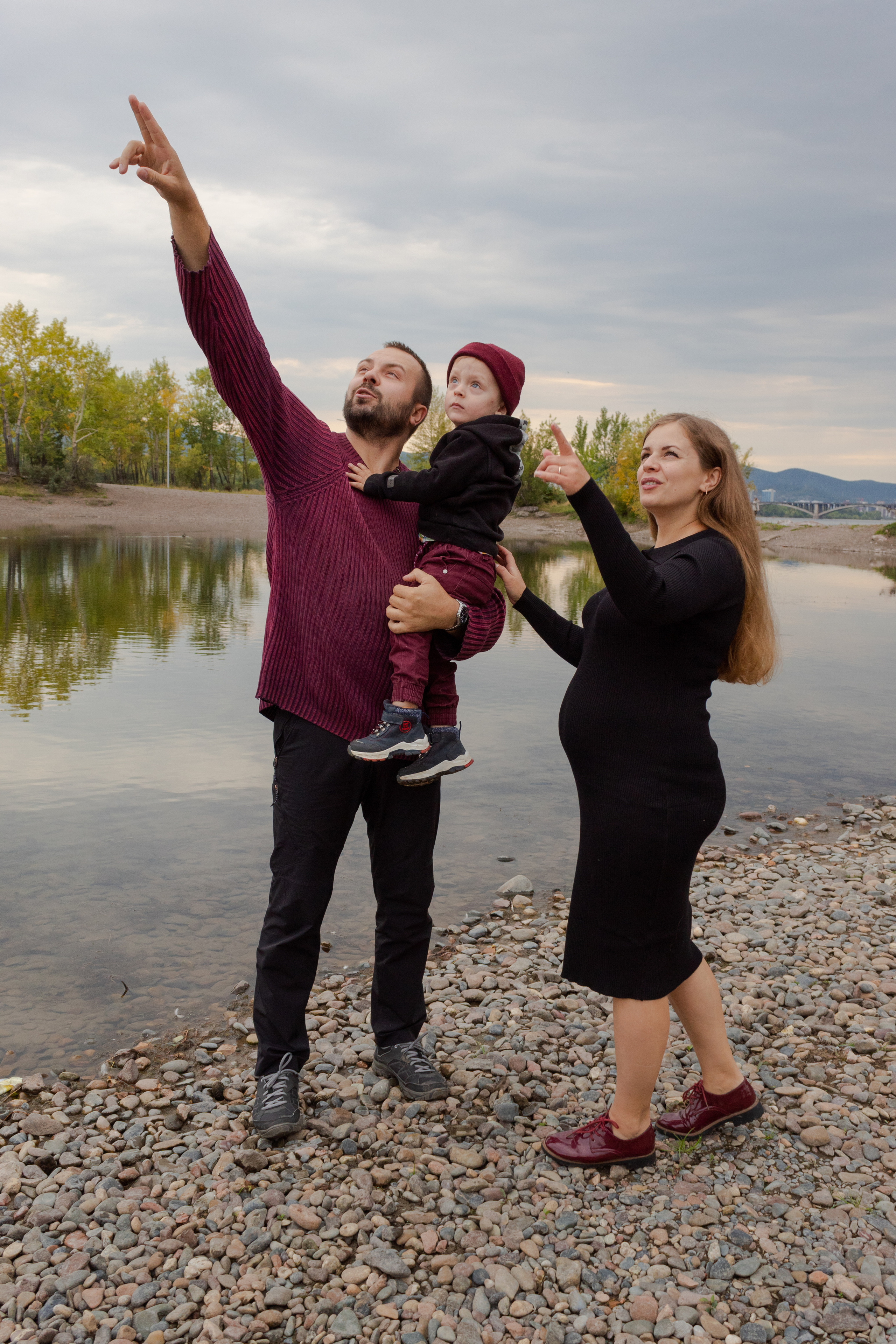 Мама, папа, я. Фотограф Красноярск Капранова Софья