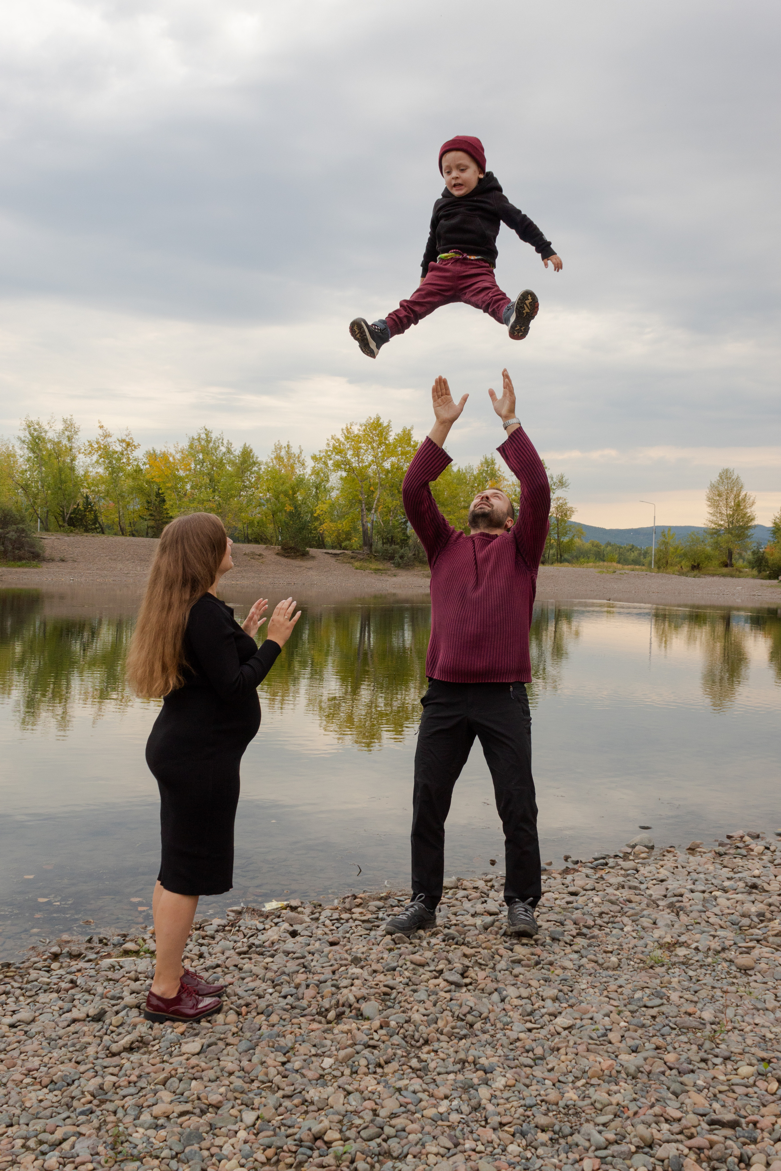Мама, папа, я. Фотограф Красноярск Капранова Софья