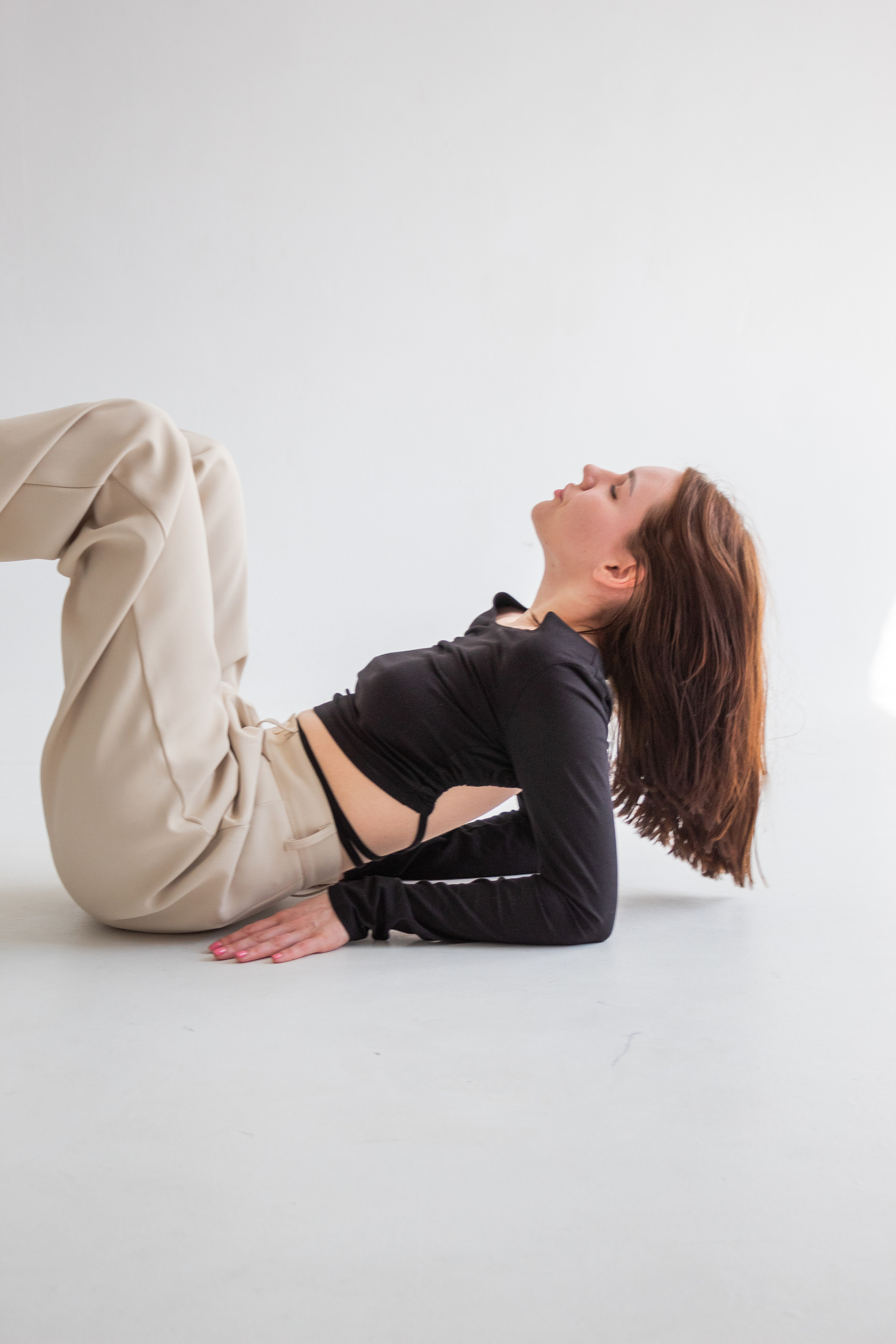 На циклораме. Фотограф Красноярск Капранова Софья