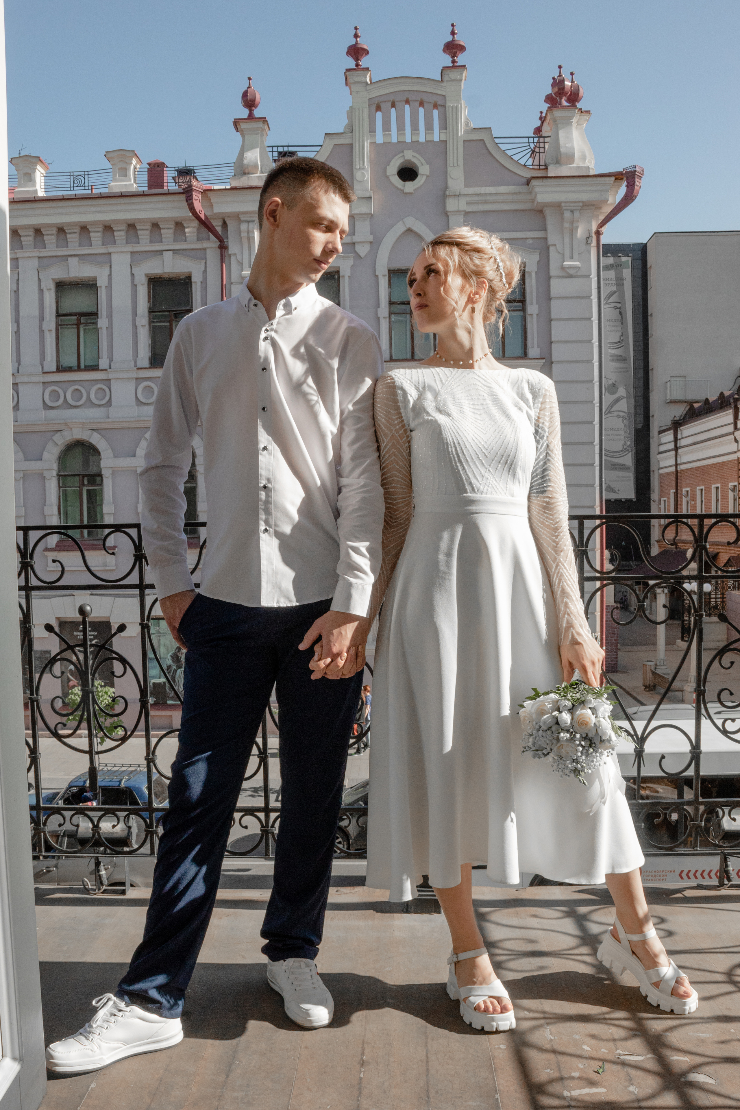 Свадебная прогулка. Фотограф Красноярск Капранова Софья