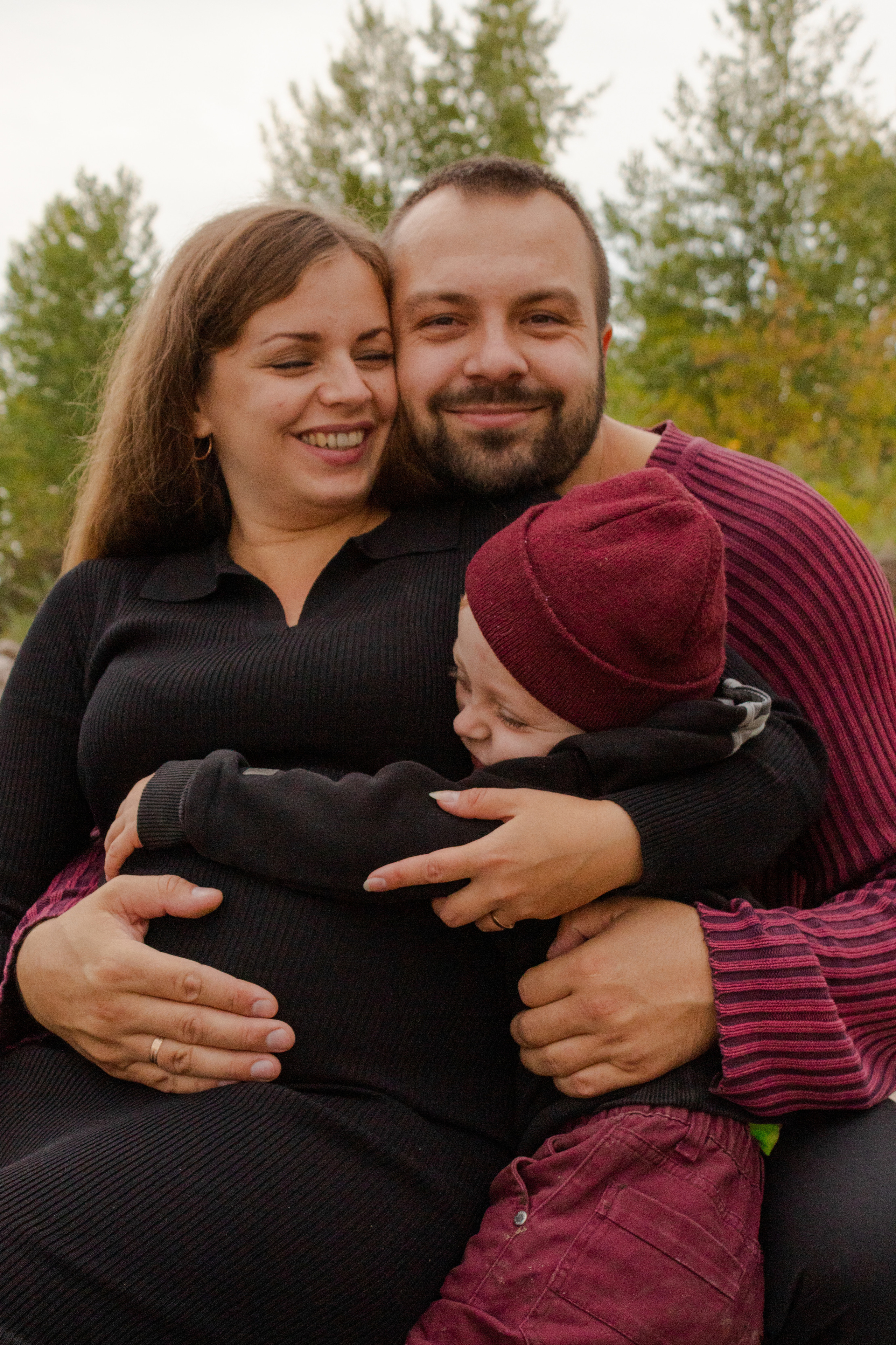 Мама, папа, я. Фотограф Красноярск Капранова Софья