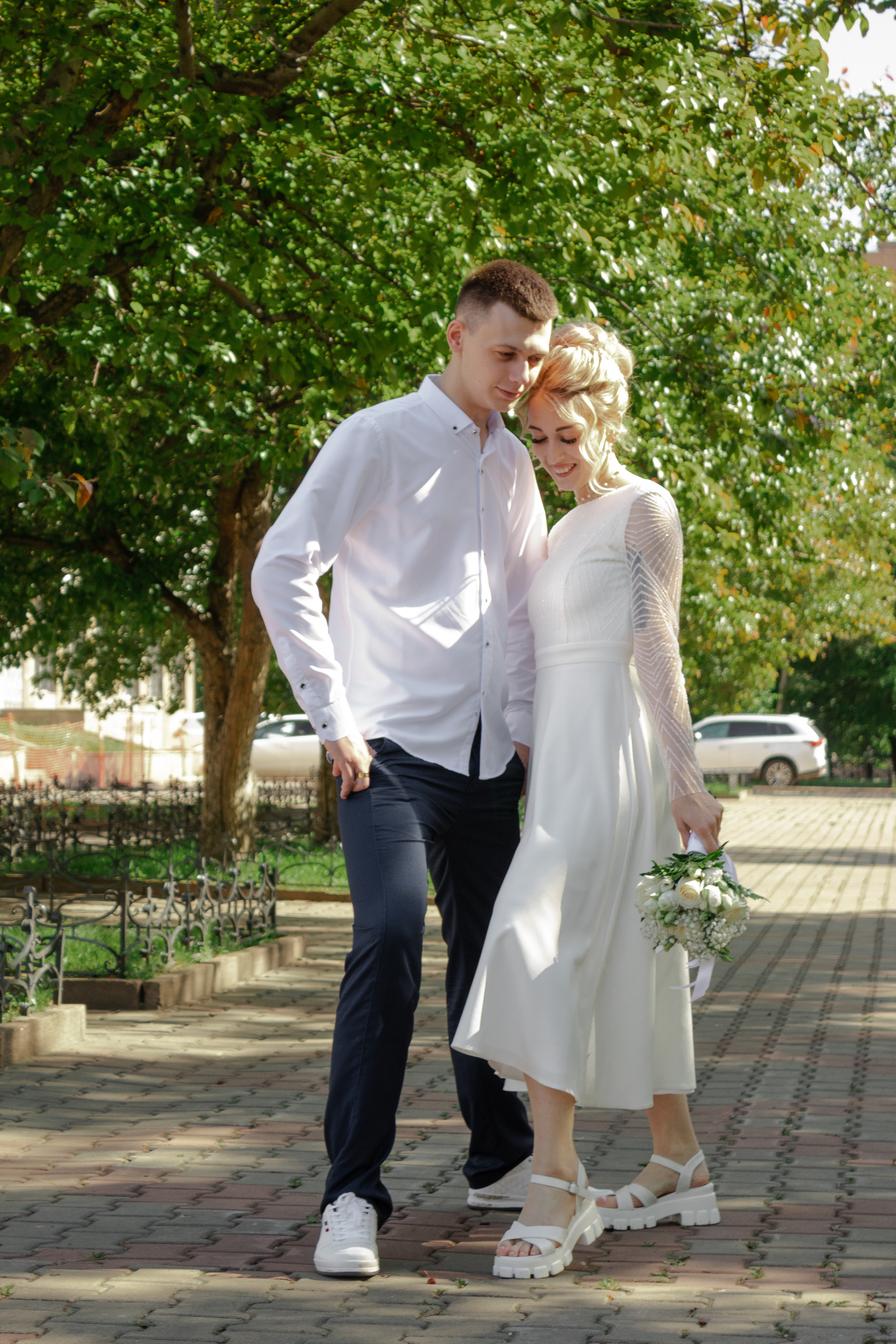 Свадебная прогулка. Фотограф Красноярск Капранова Софья