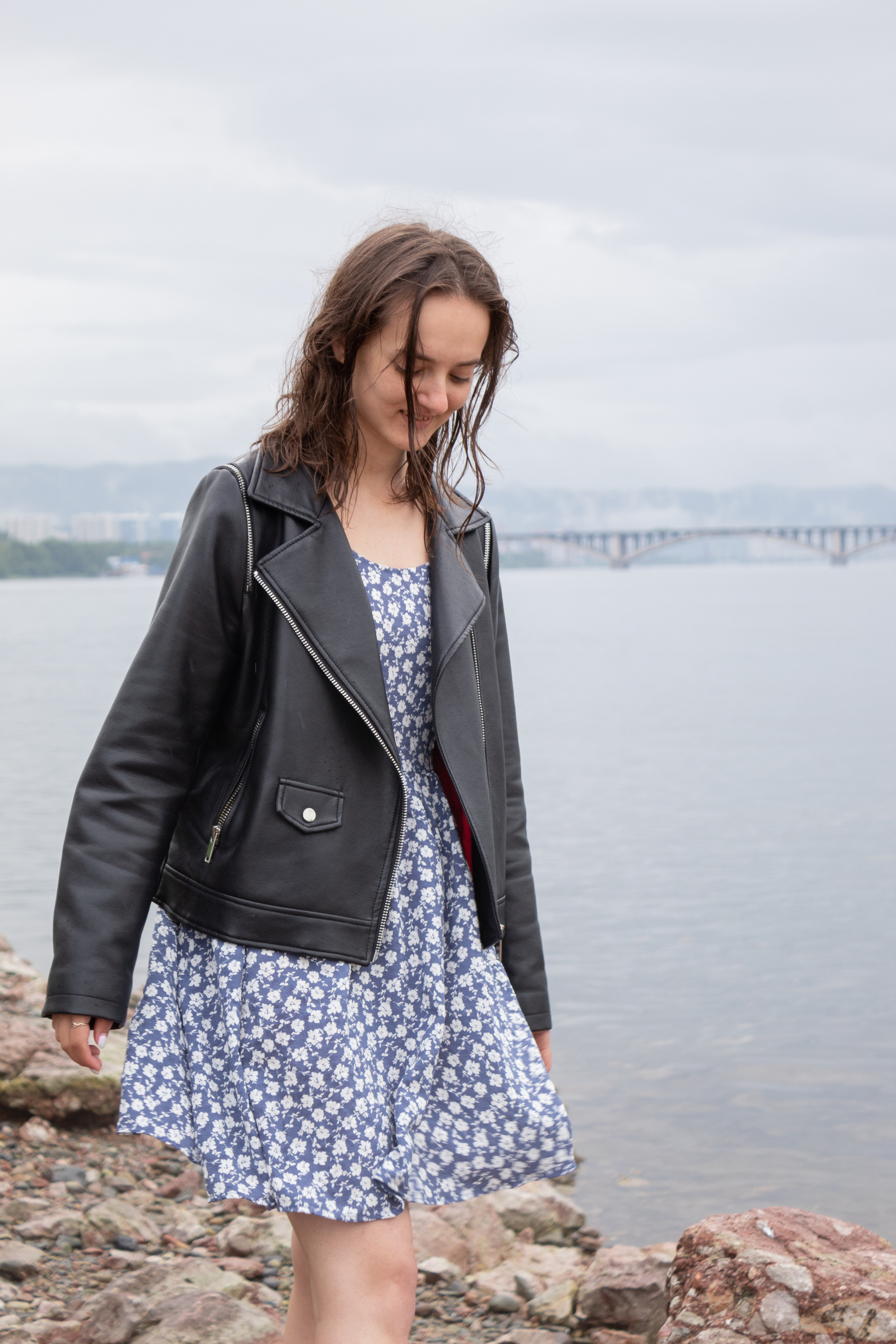 Под дождем. Фотограф Красноярск Капранова Софья