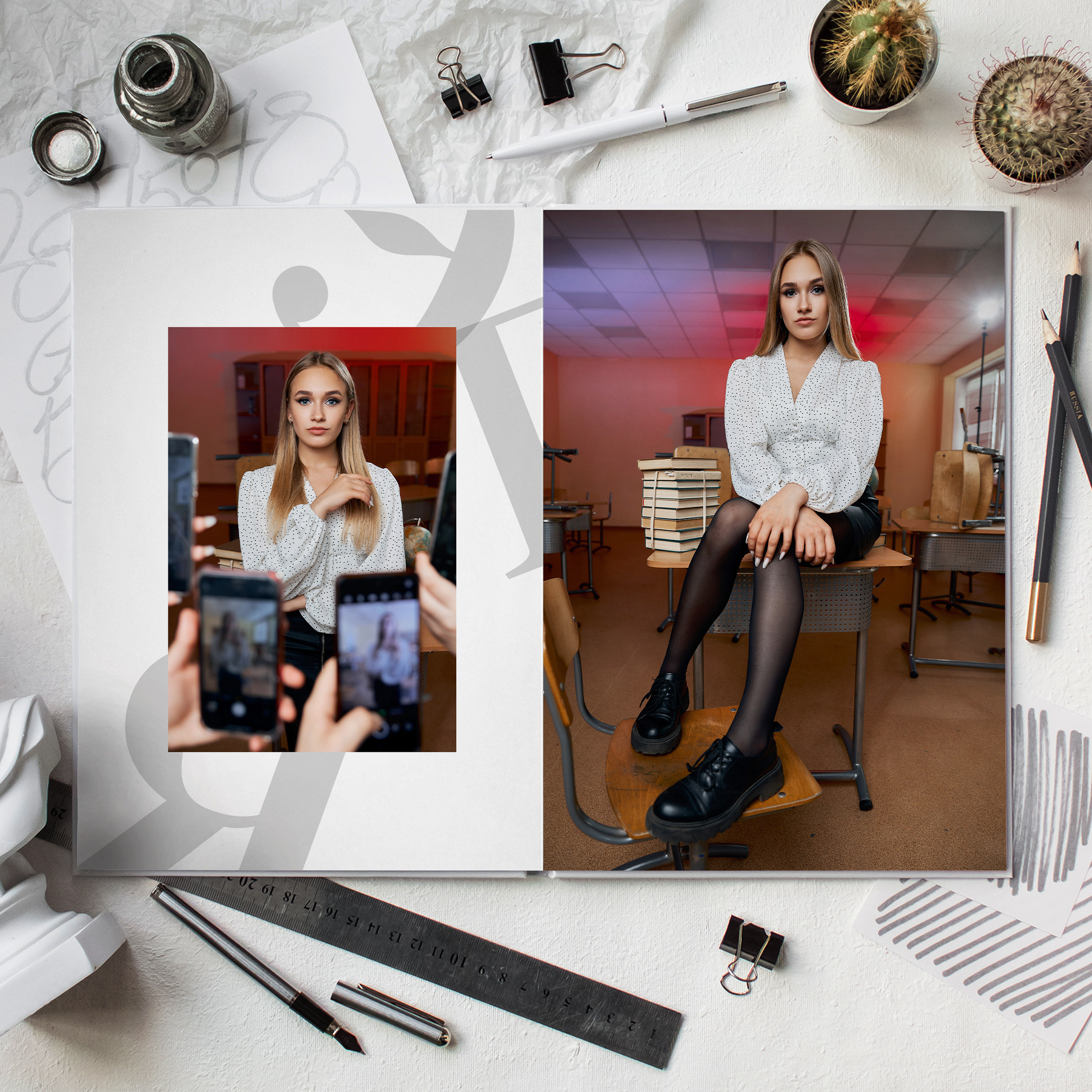 Старшие классы. Выпускные альбомы в Рыбинске и Ярославле