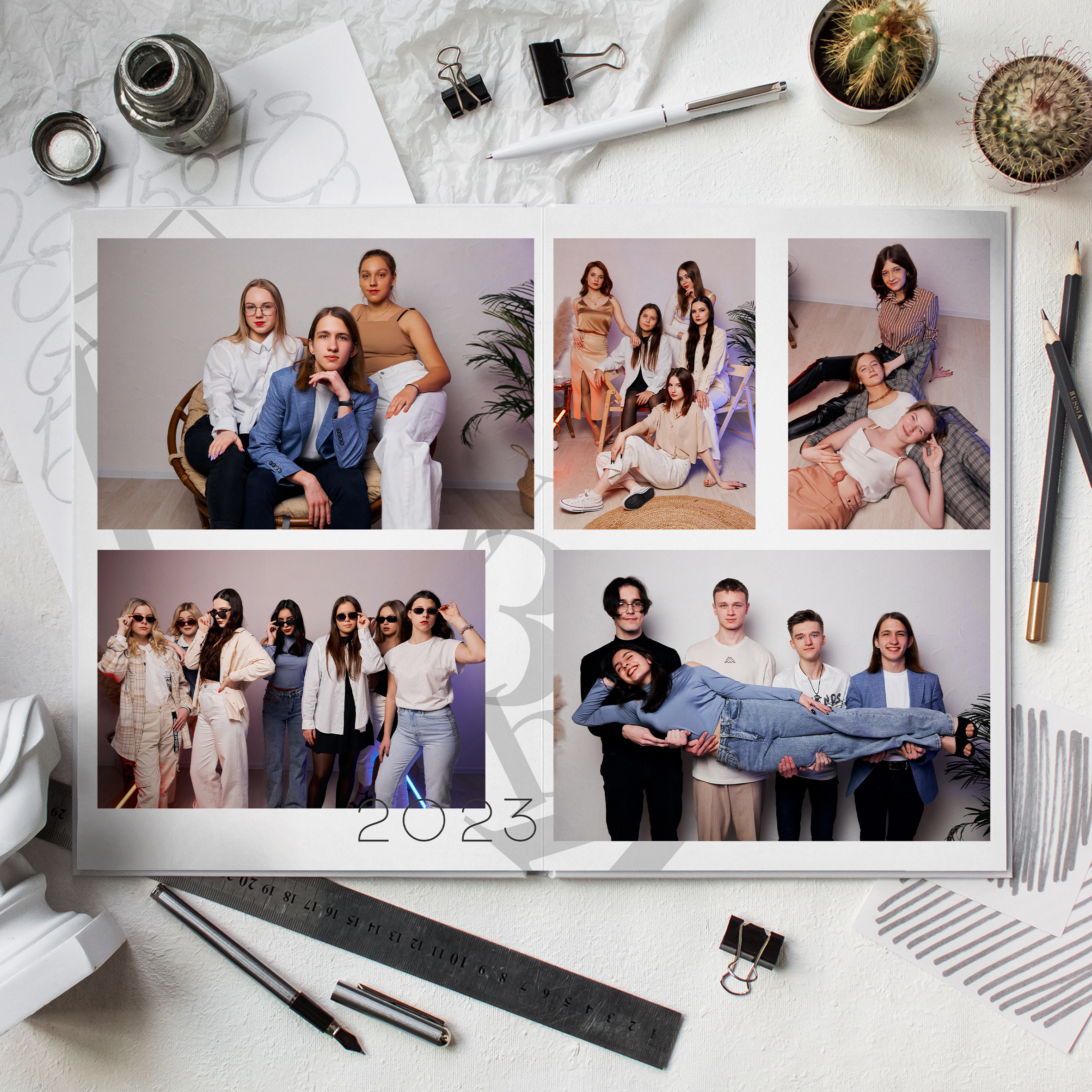 Старшие классы. Выпускные альбомы в Рыбинске и Ярославле