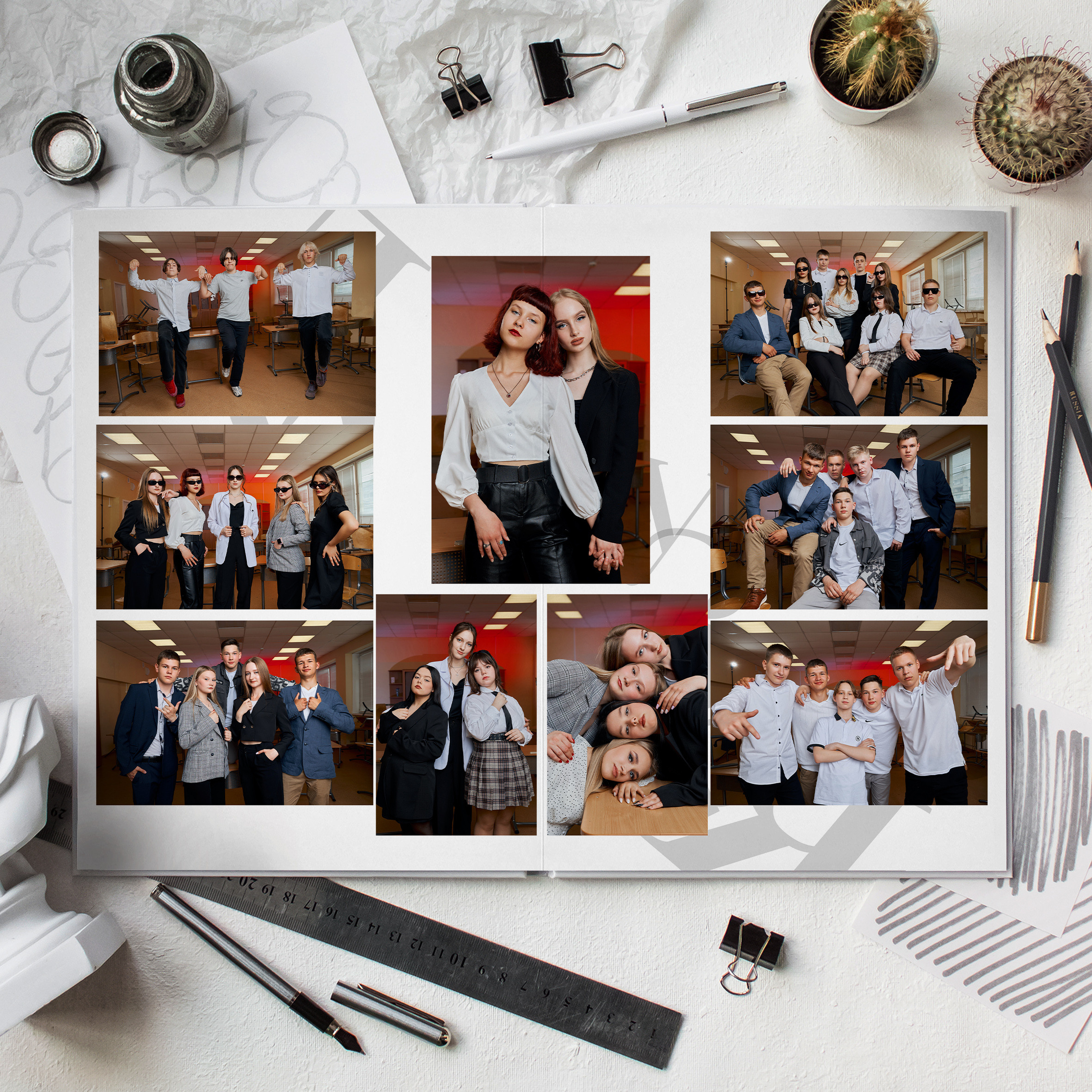 Старшие классы. Выпускные альбомы в Рыбинске и Ярославле