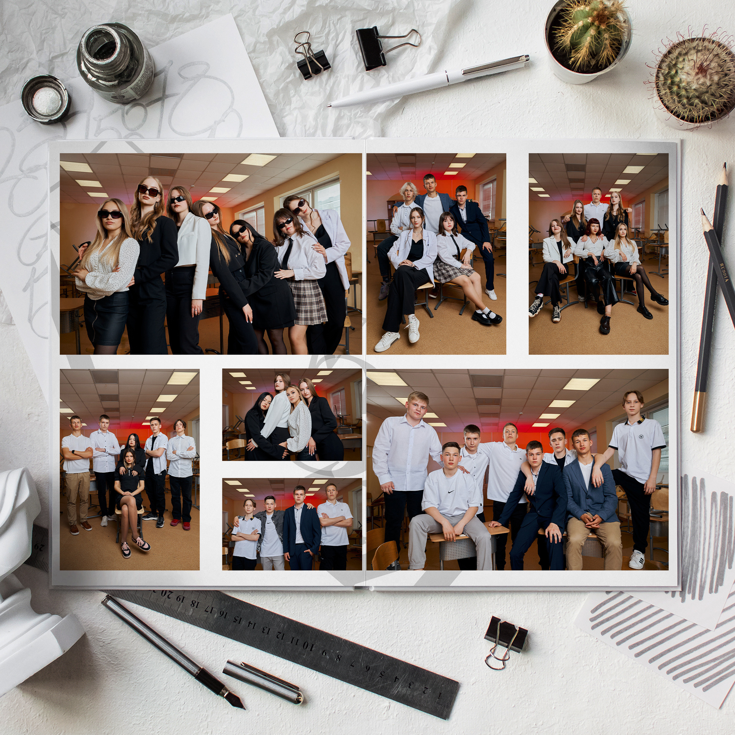 Старшие классы. Выпускные альбомы в Рыбинске и Ярославле