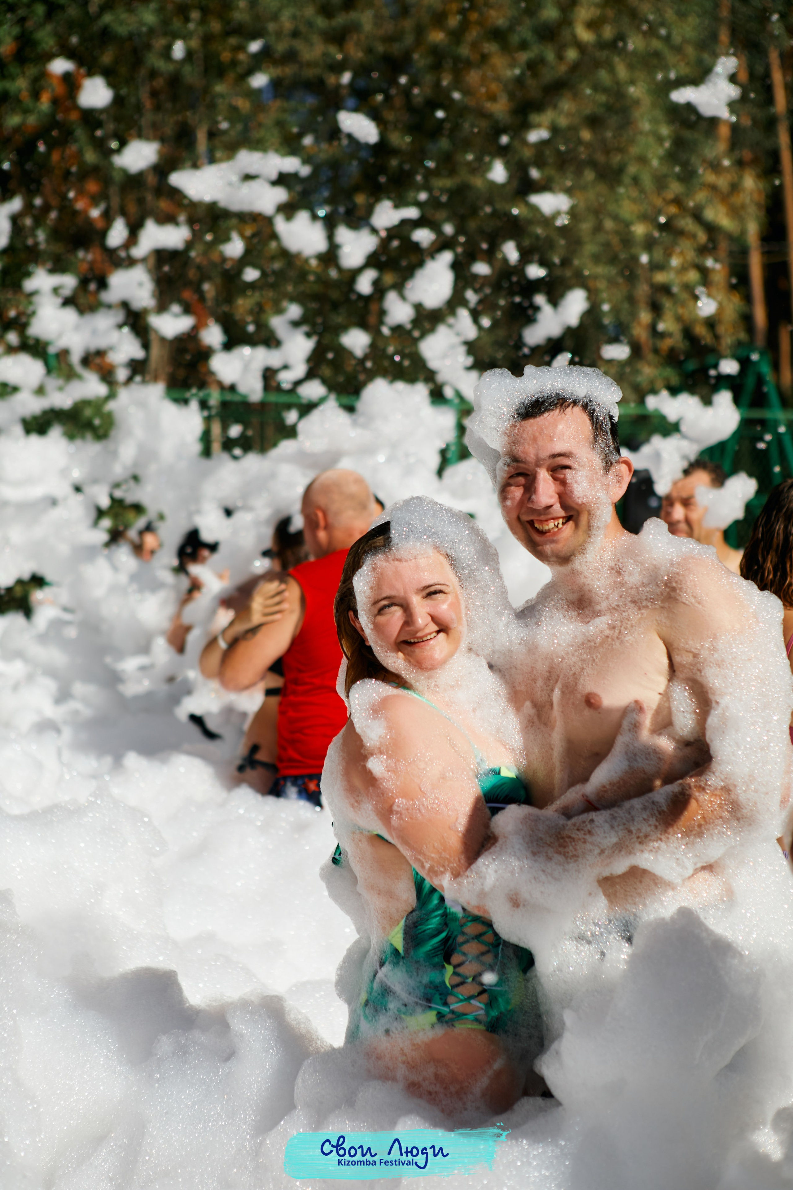 Foam party. Свадебный фотограф