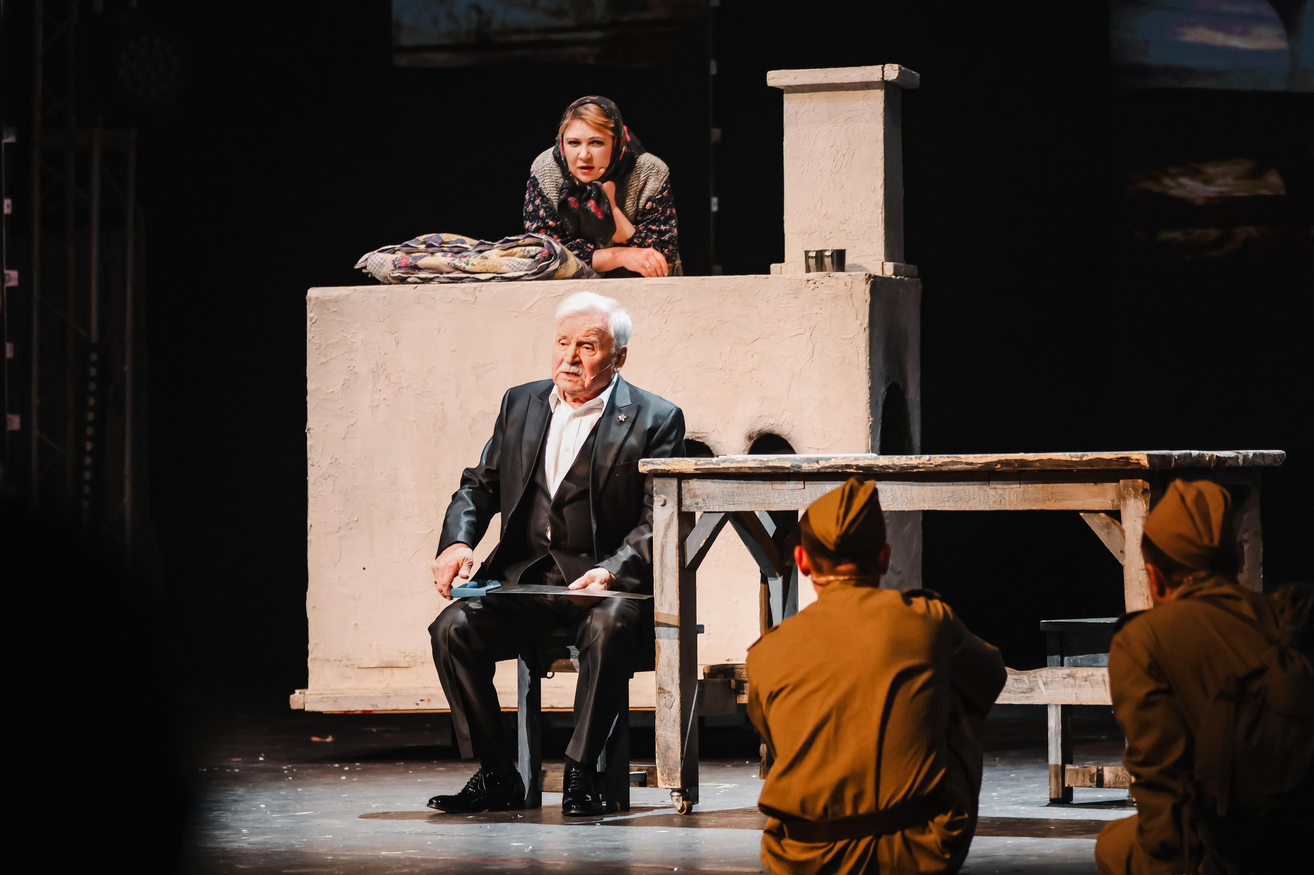 Василий Теркин, театр «Русская песня». Фотограф Ольга Махалова — Санкт-Петербург, Москва, Нижний Новгород