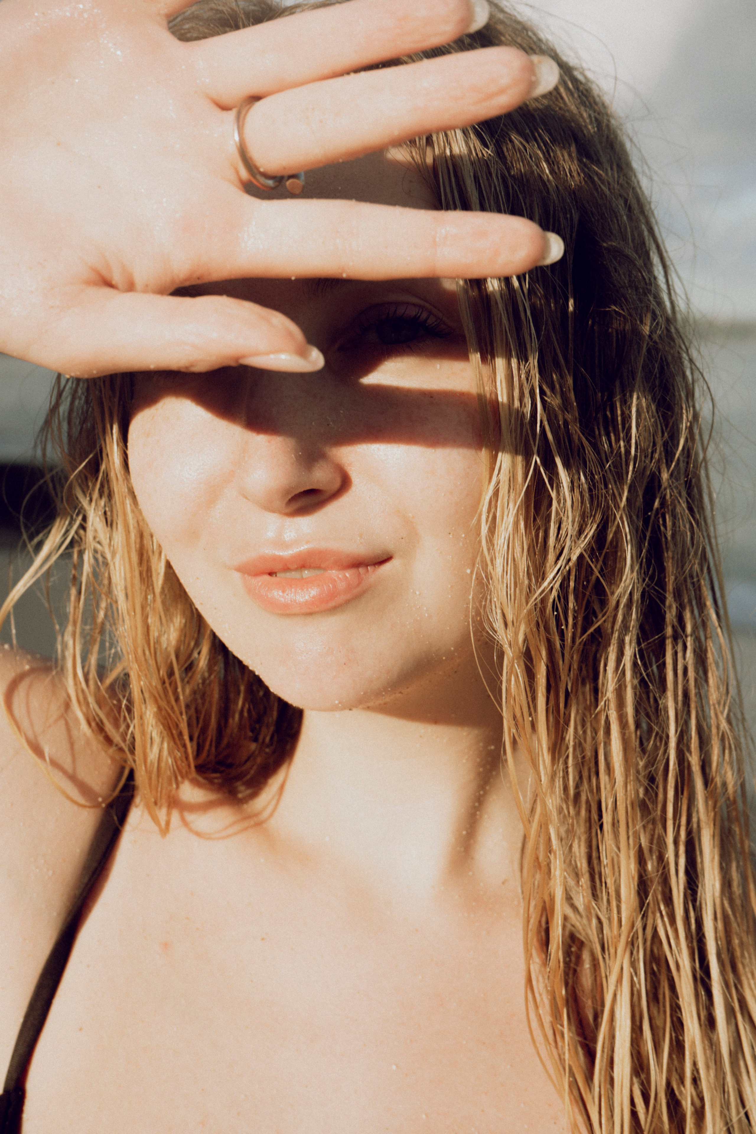 Полина, океан — Фотосессия на берегу — Xeni Photography. Xeni Photography