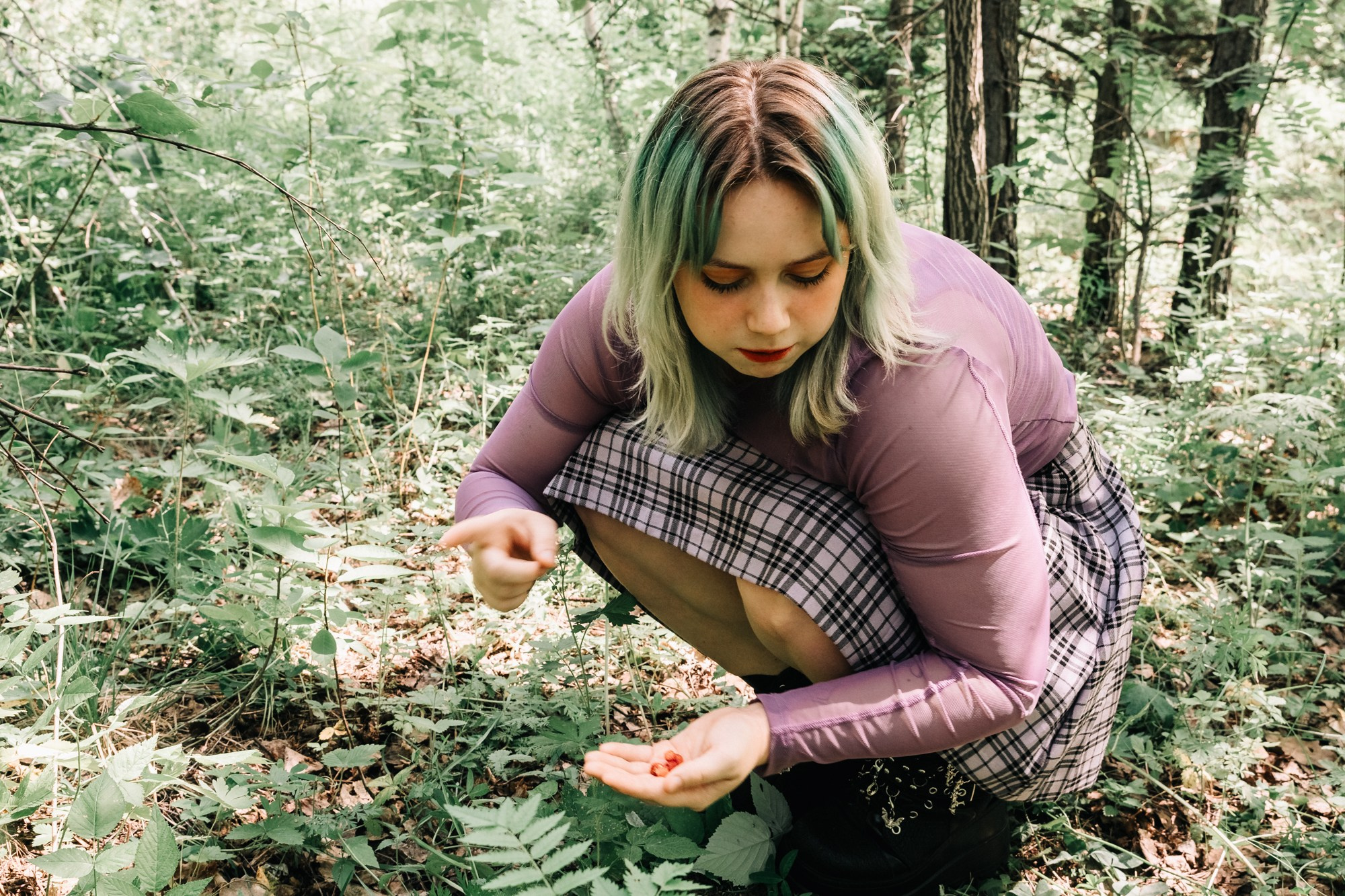 Кэт. В парке Лесоводов. Фотограф