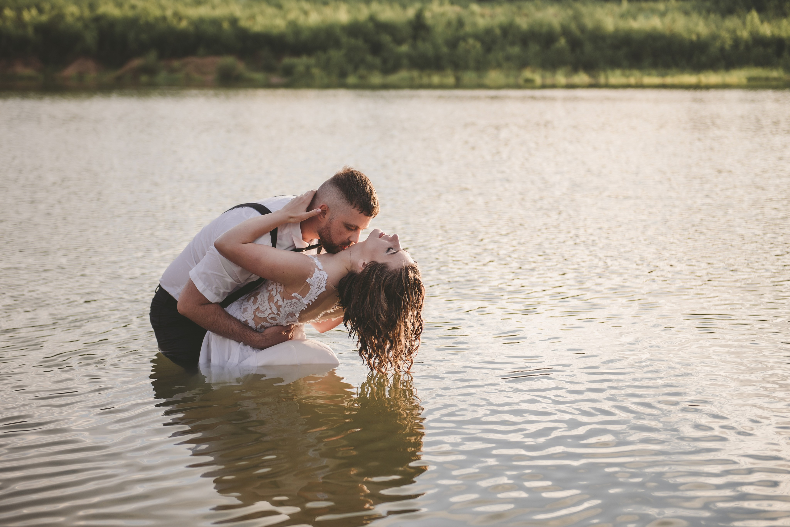 Выездная регистрация на песчаном карьере. Свадебный и семейный фотограф София Невская