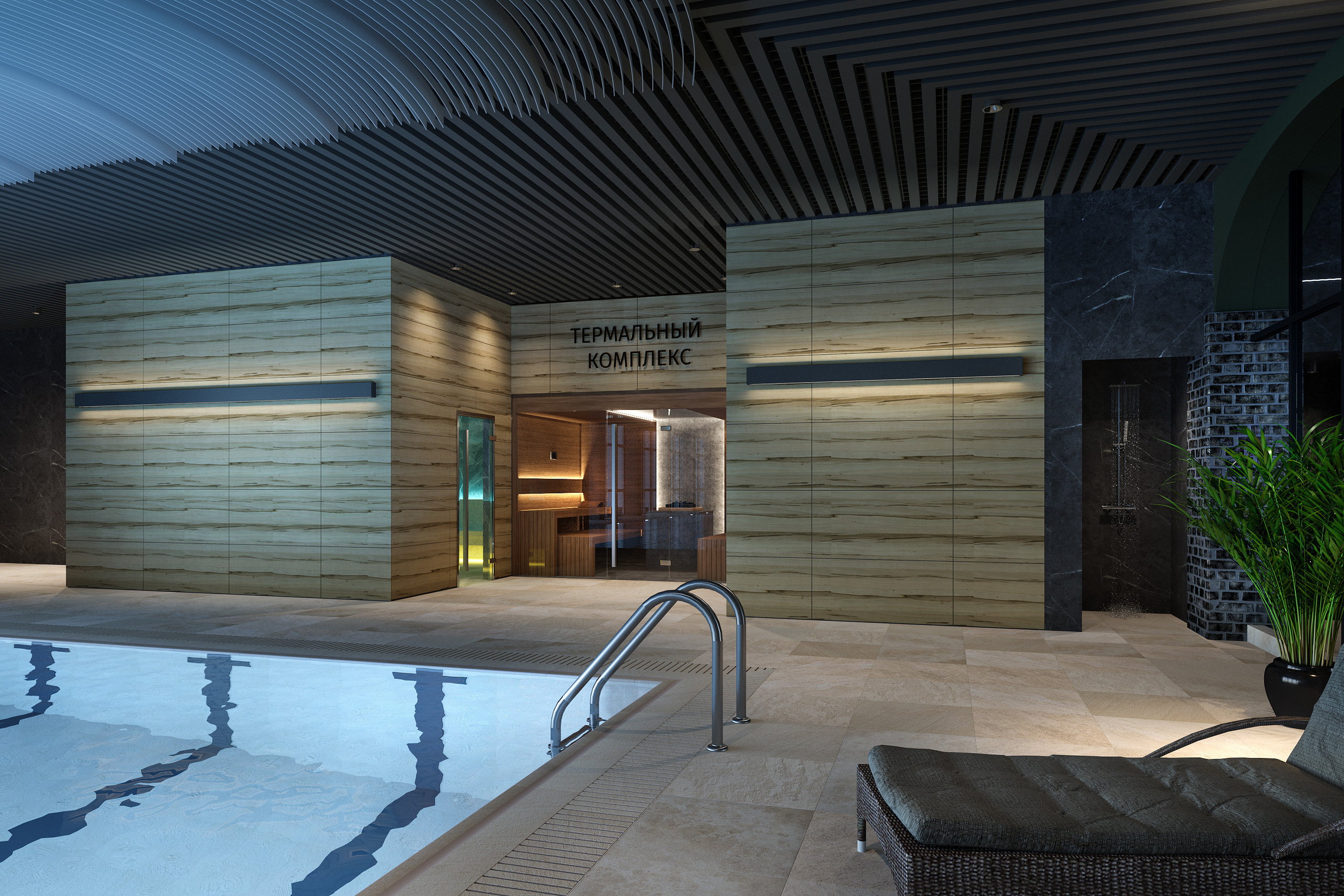 River club. Архитектурно-дизайнерское бюро ROOMS