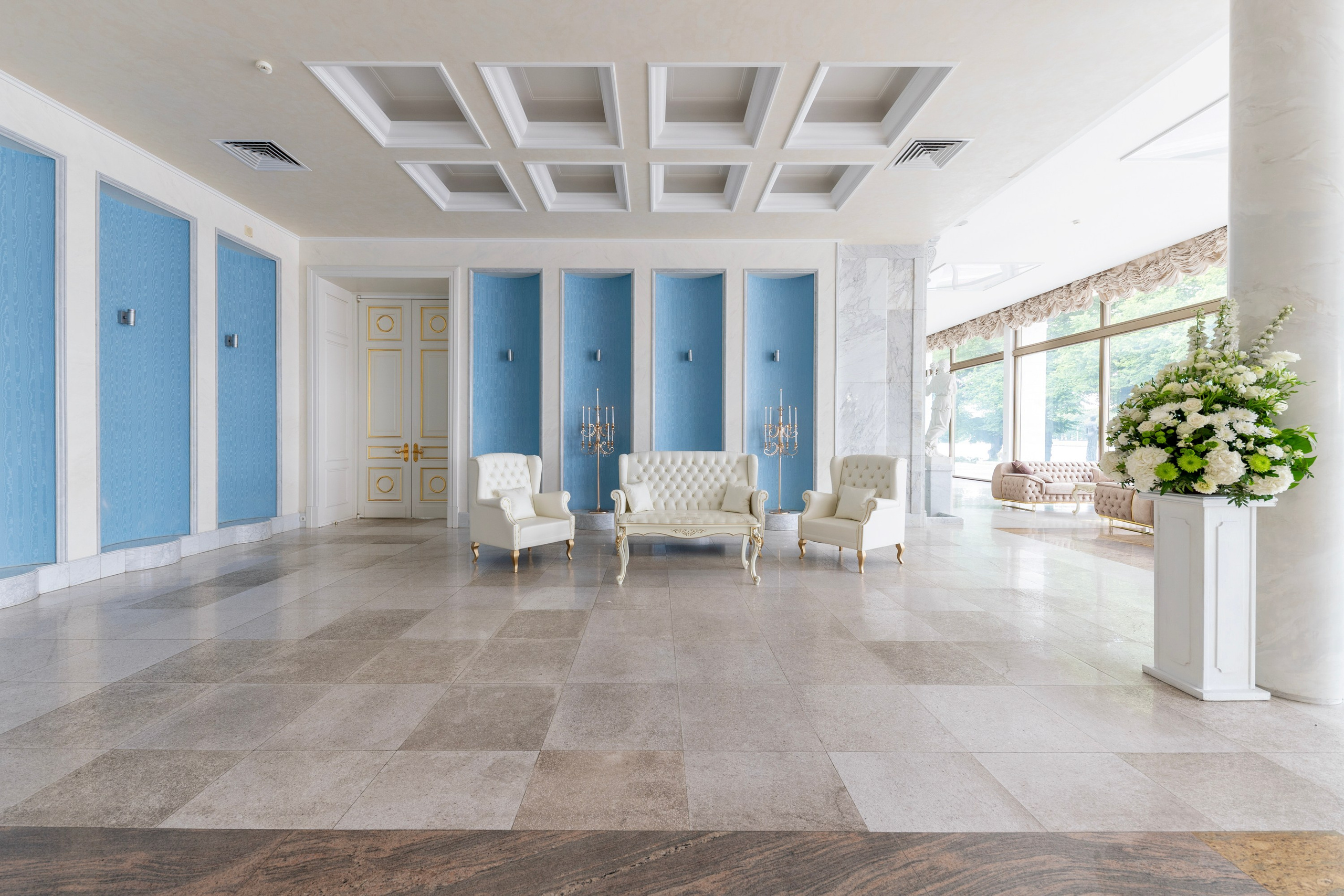 Государственная резиденция К-2 на набережной р. Малой Невки. Интерьерный фотограф в Санкт-Петербурге Екатерина Цыбулько