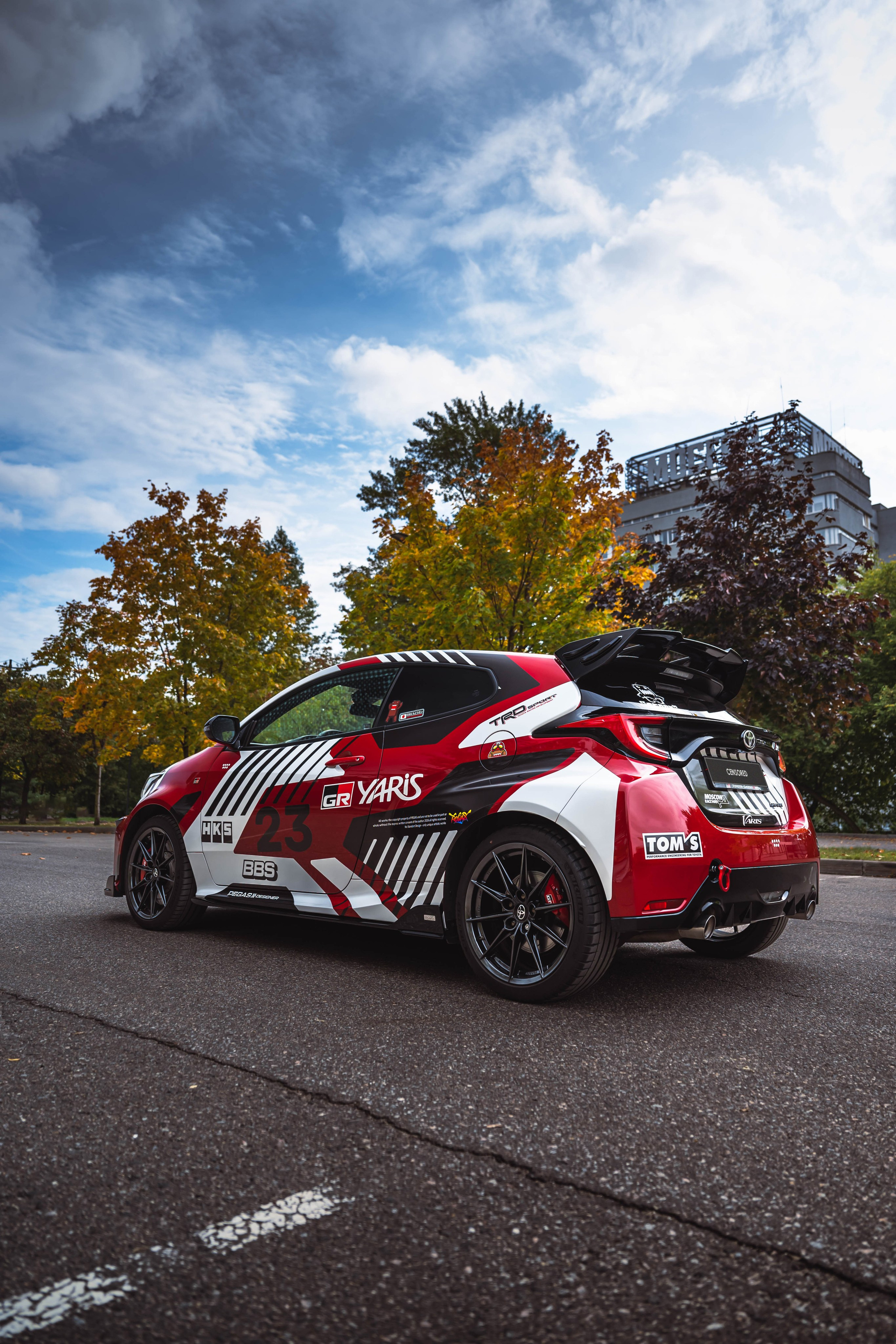 Toyota GR Yaris. Автомобильный фотограф в Москве — Сидоров Дмитрий
