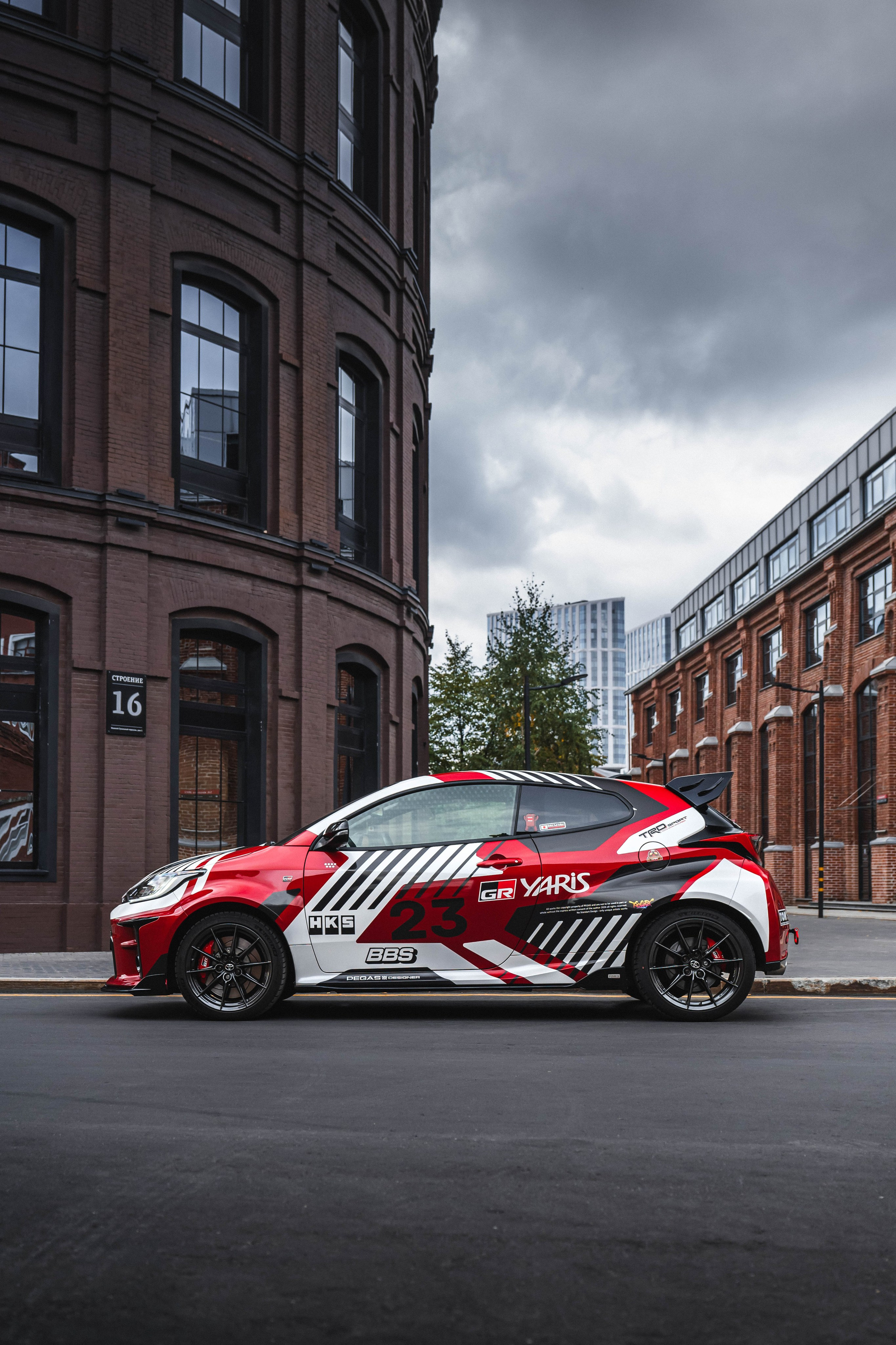 Toyota GR Yaris. Автомобильный фотограф в Москве — Сидоров Дмитрий