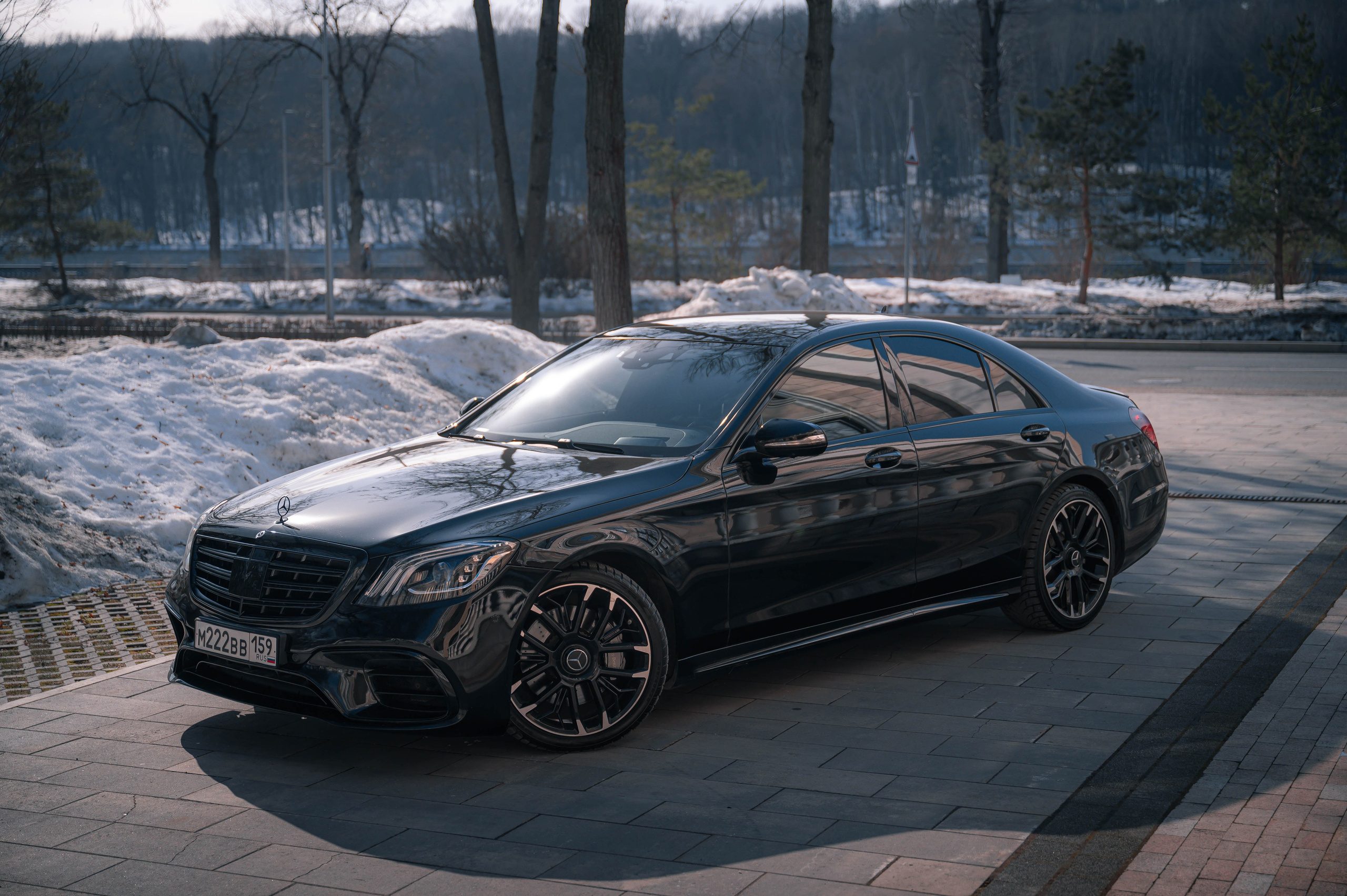 MB W222 S350d. Автомобильный фотограф в Москве — Сидоров Дмитрий