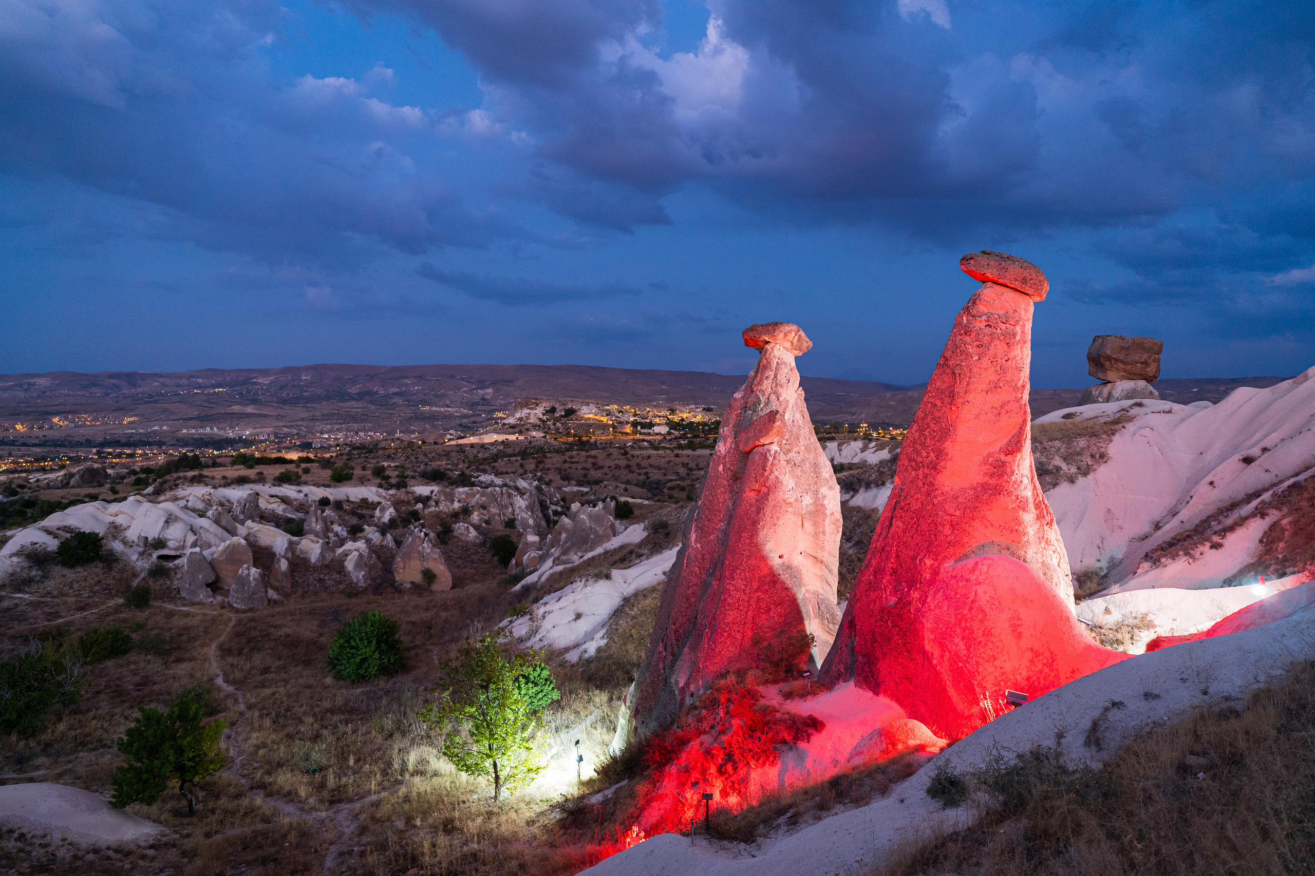 Природный монумент "Три сестры" в Каппадокки