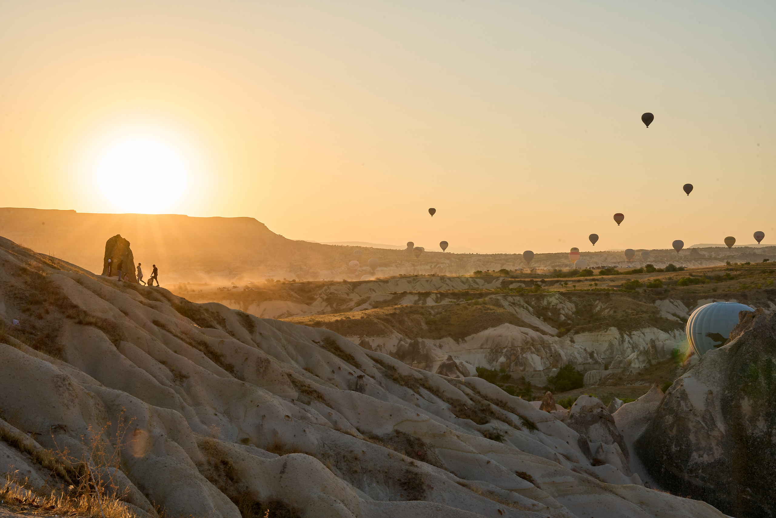 Рассвет в Каппадокии