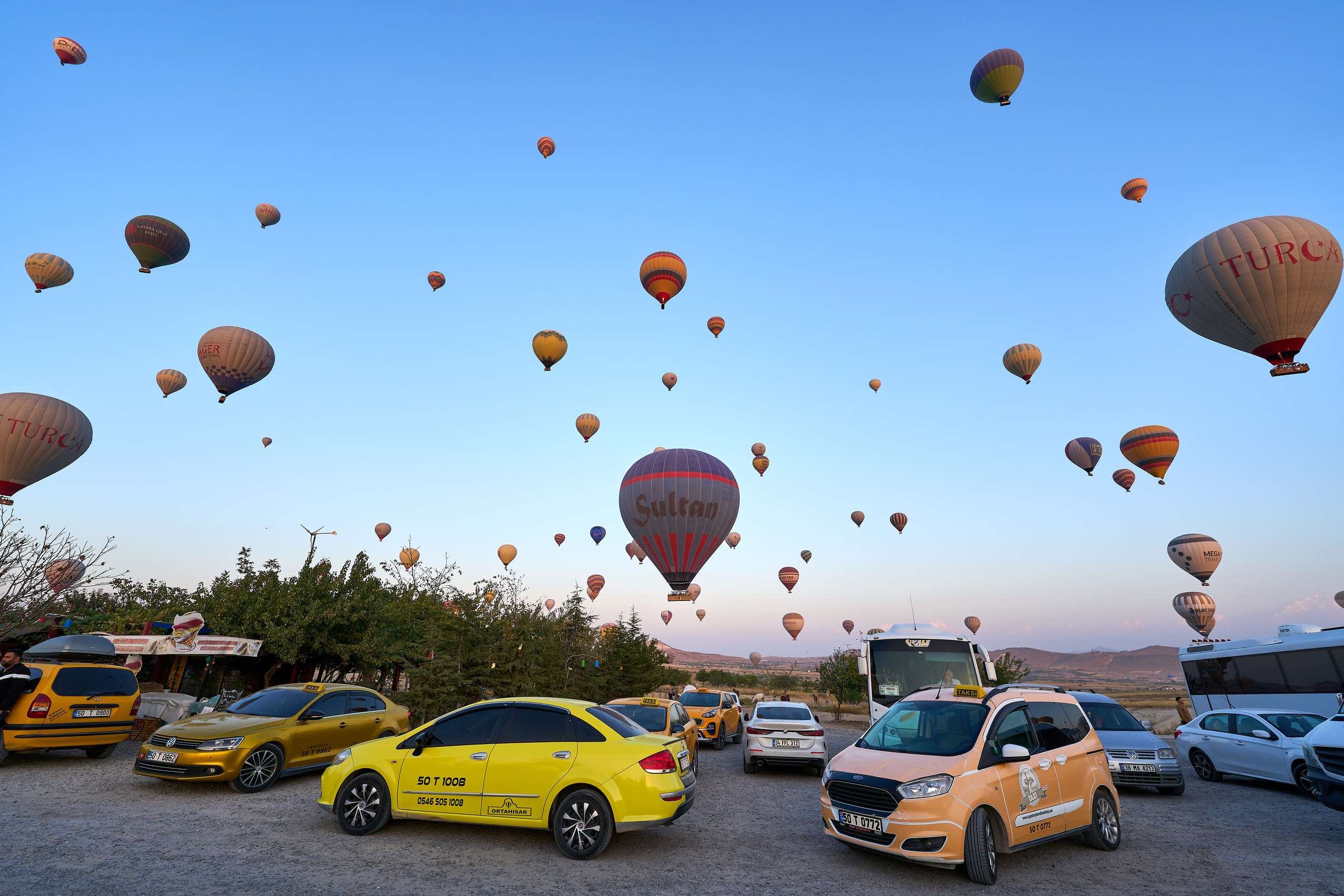 Воздушные шары в Каппадокии