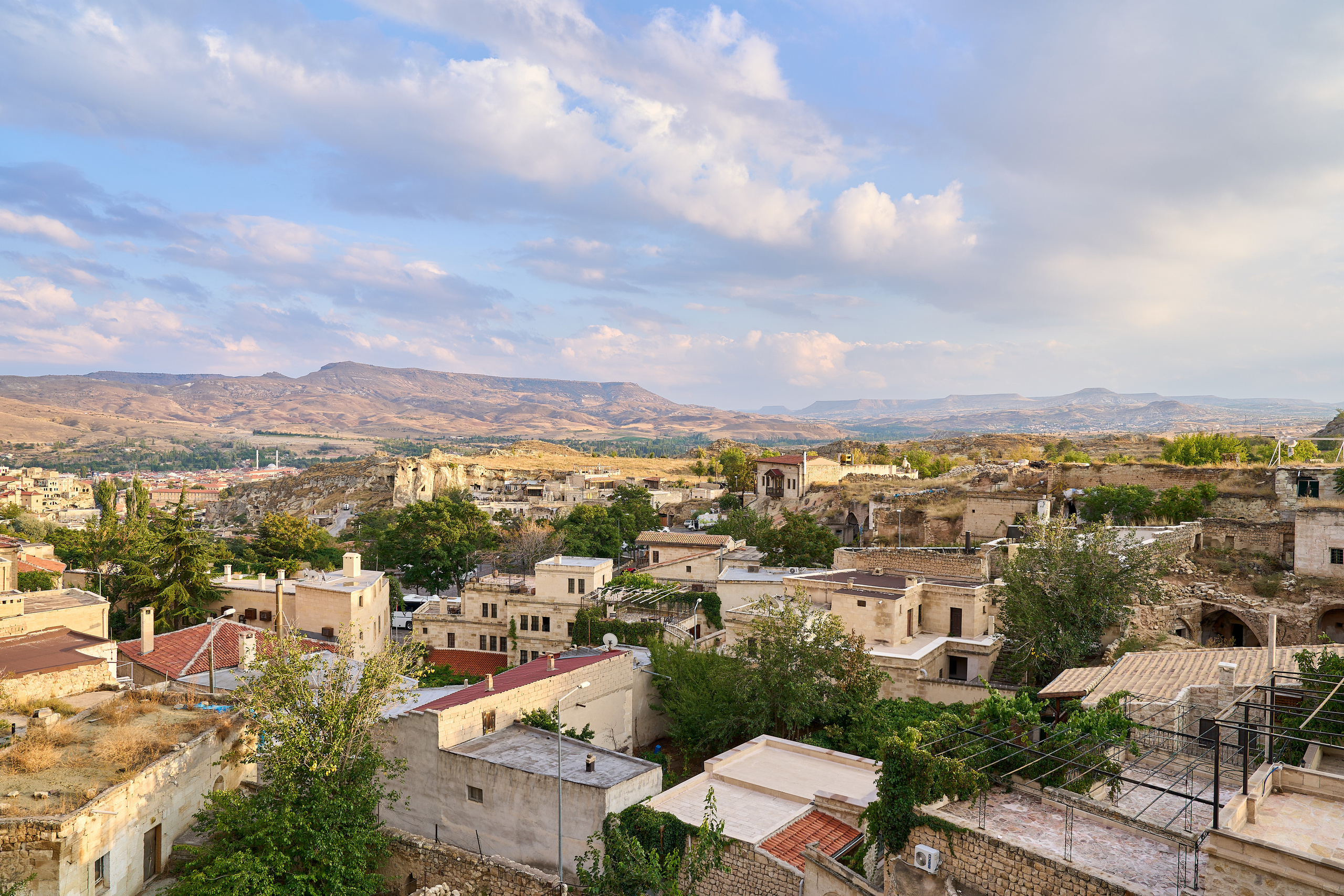 Вид на Каппадокию в Турции