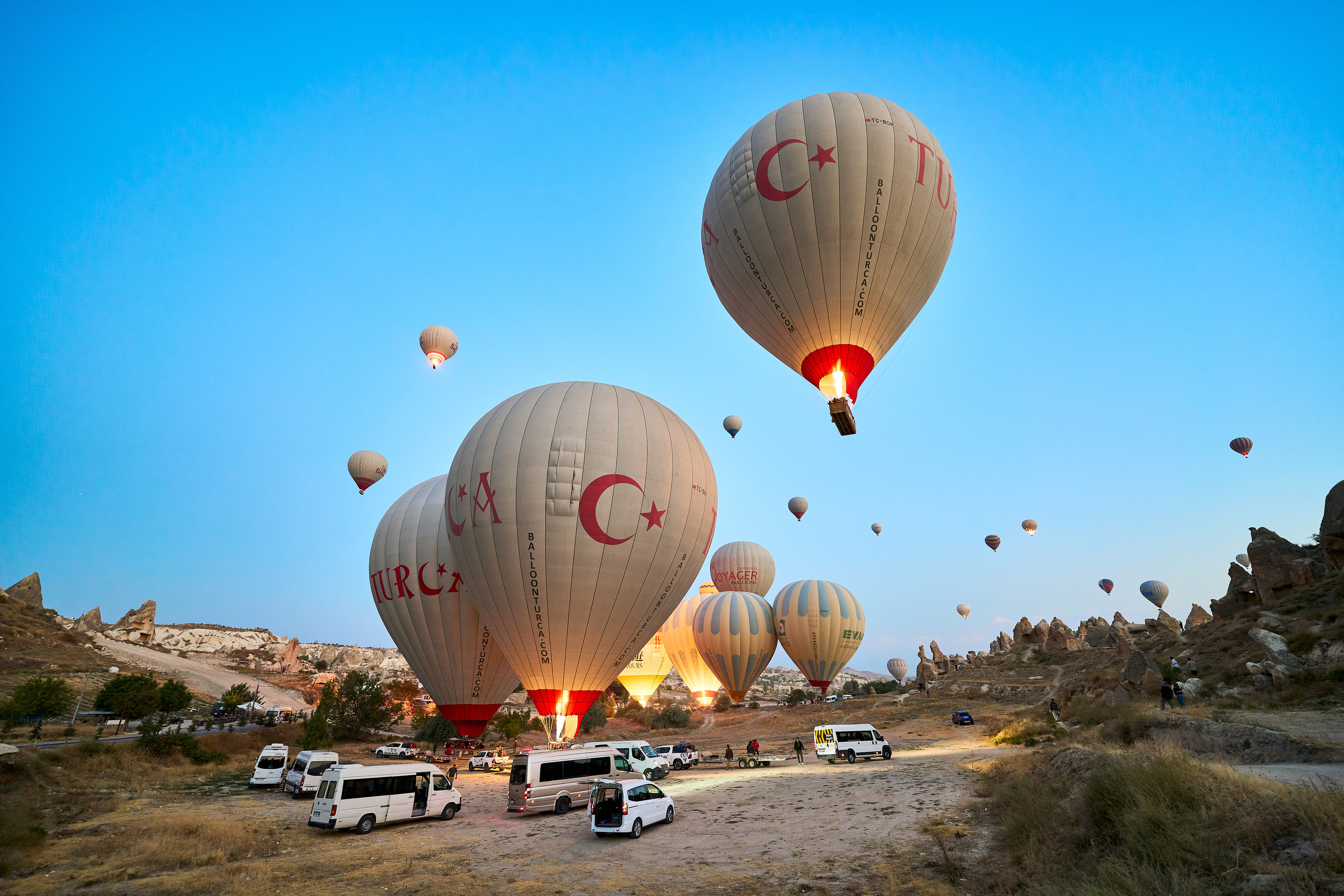 Воздушные шары в Каппадокии
