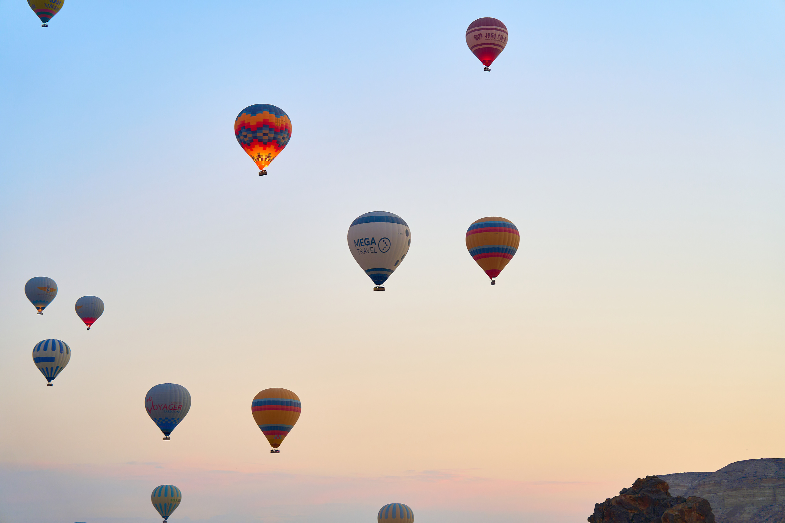 Воздушные шары в Каппадокии