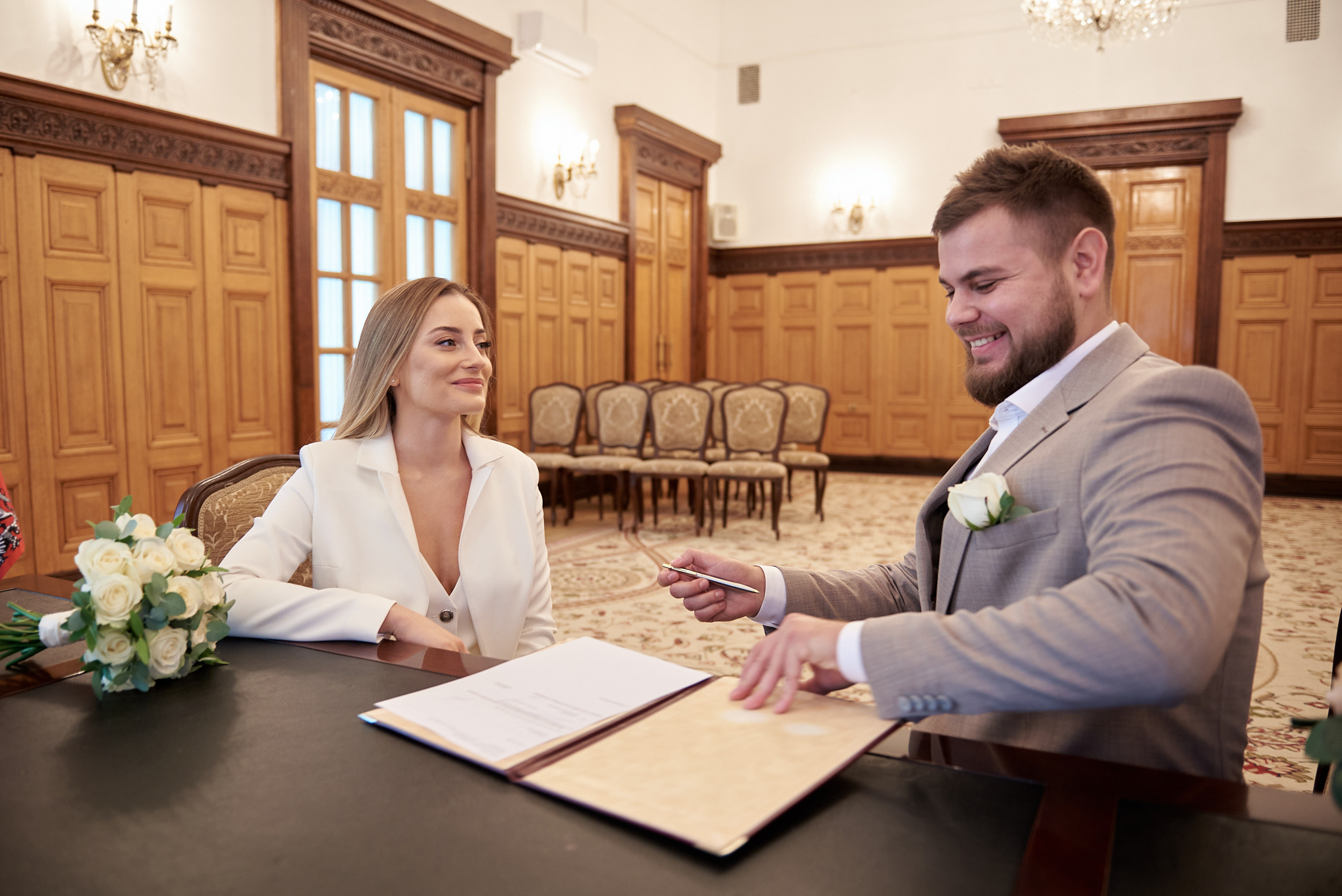 Фотосъёмка Росписи в Грибоедовском Загсе. Репортажный фотограф в Москве, Сергей Торунов
