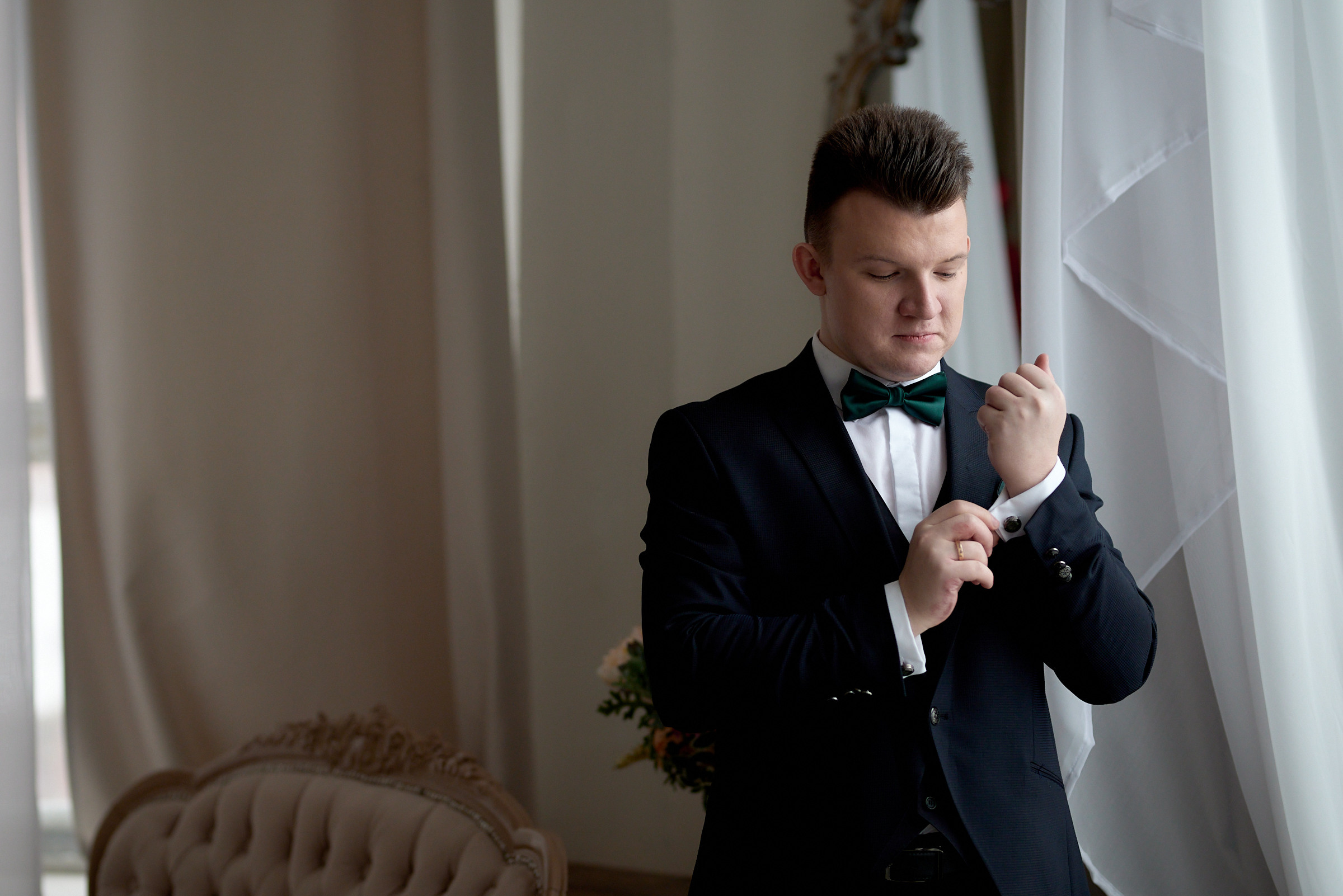 Фотосъёмка свадьбы, сборов невесты, первого танца. Репортажный фотограф в Москве, Сергей Торунов