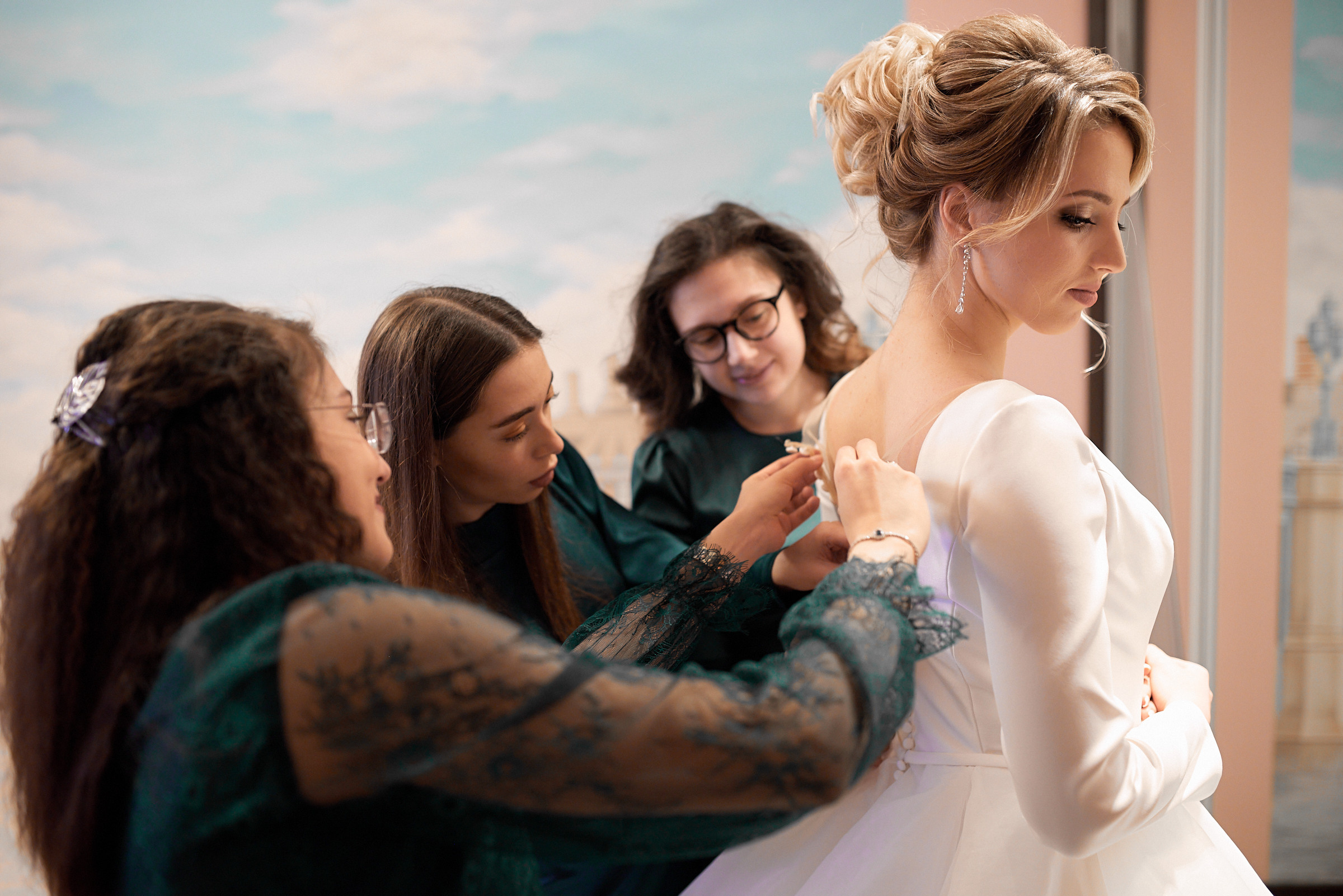 Фотосъёмка свадьбы, сборов невесты, первого танца. Репортажный фотограф в Москве, Сергей Торунов