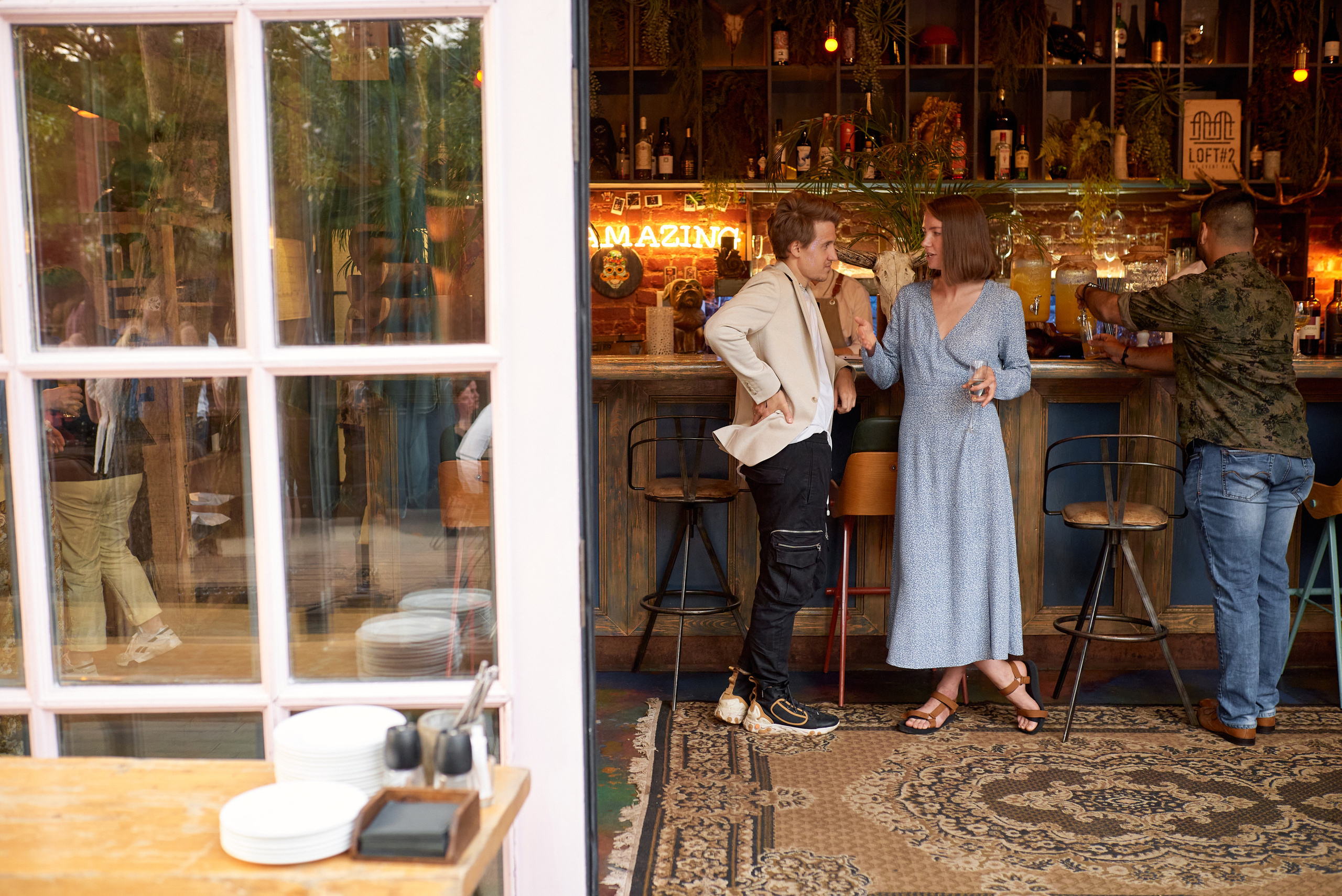 Репортажная фотосъёмка летнего корпоратива в лофте на открытом воздухе. Репортажный фотограф в Москве, Сергей Торунов