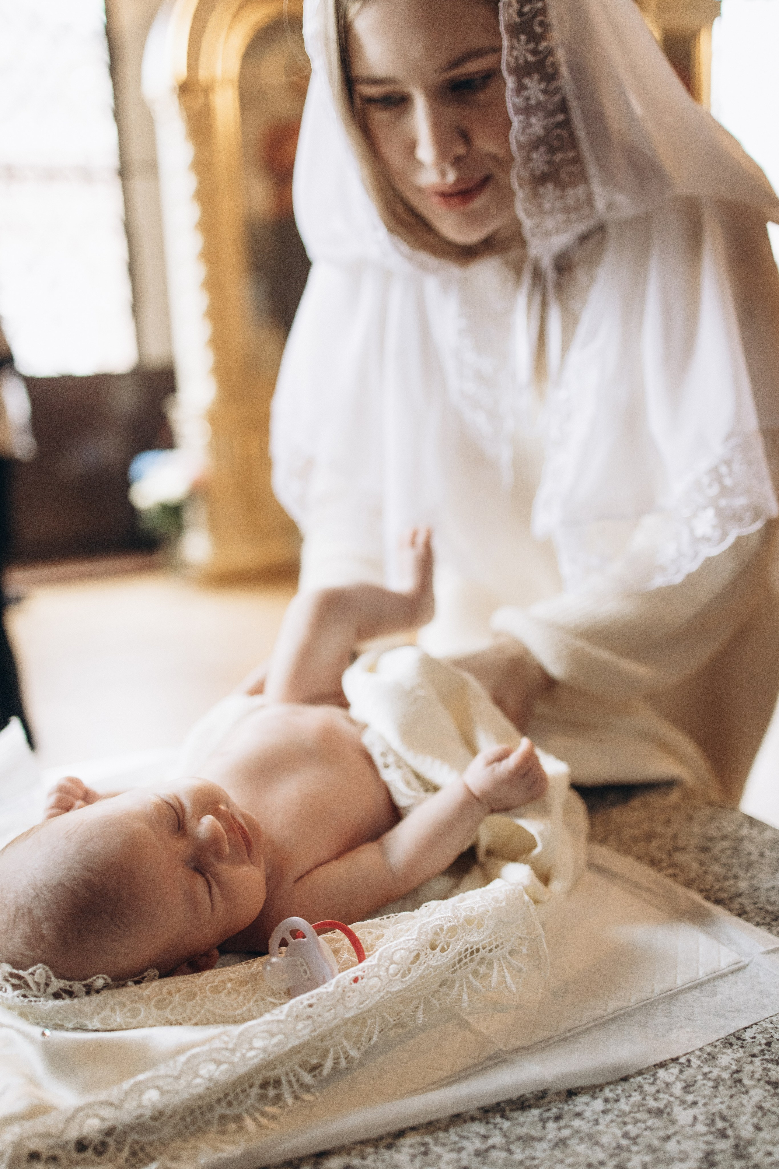 Крещение Софии. Самый теплый фотограф в Краснодаре Рябоконь Ксения
