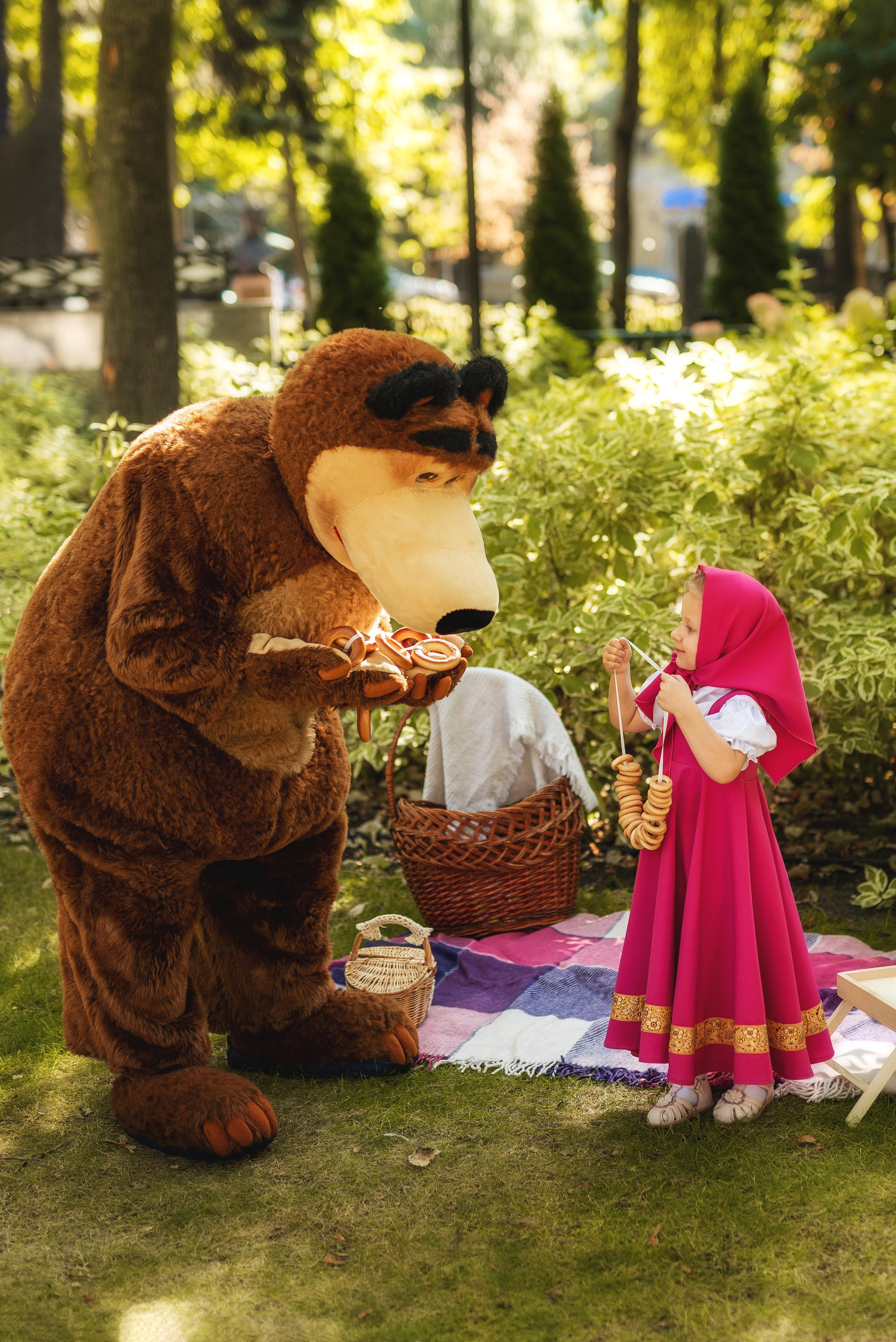 Фотосессия Маша и Медведь. Семейный, детский фотограф в Воронеже Анна Никитина