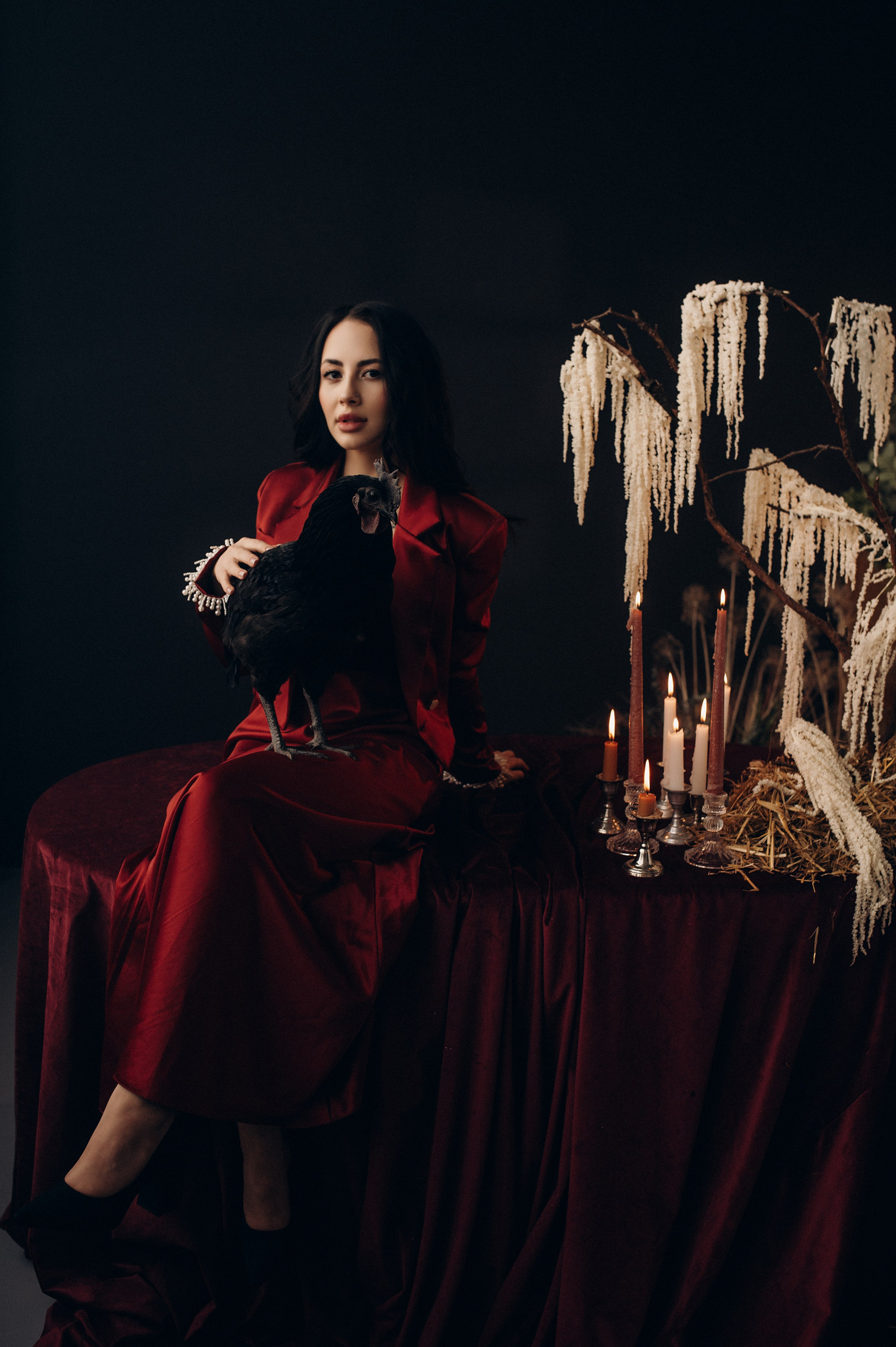 Фотосессия с петухом!. Фотограф Алексин, Тула