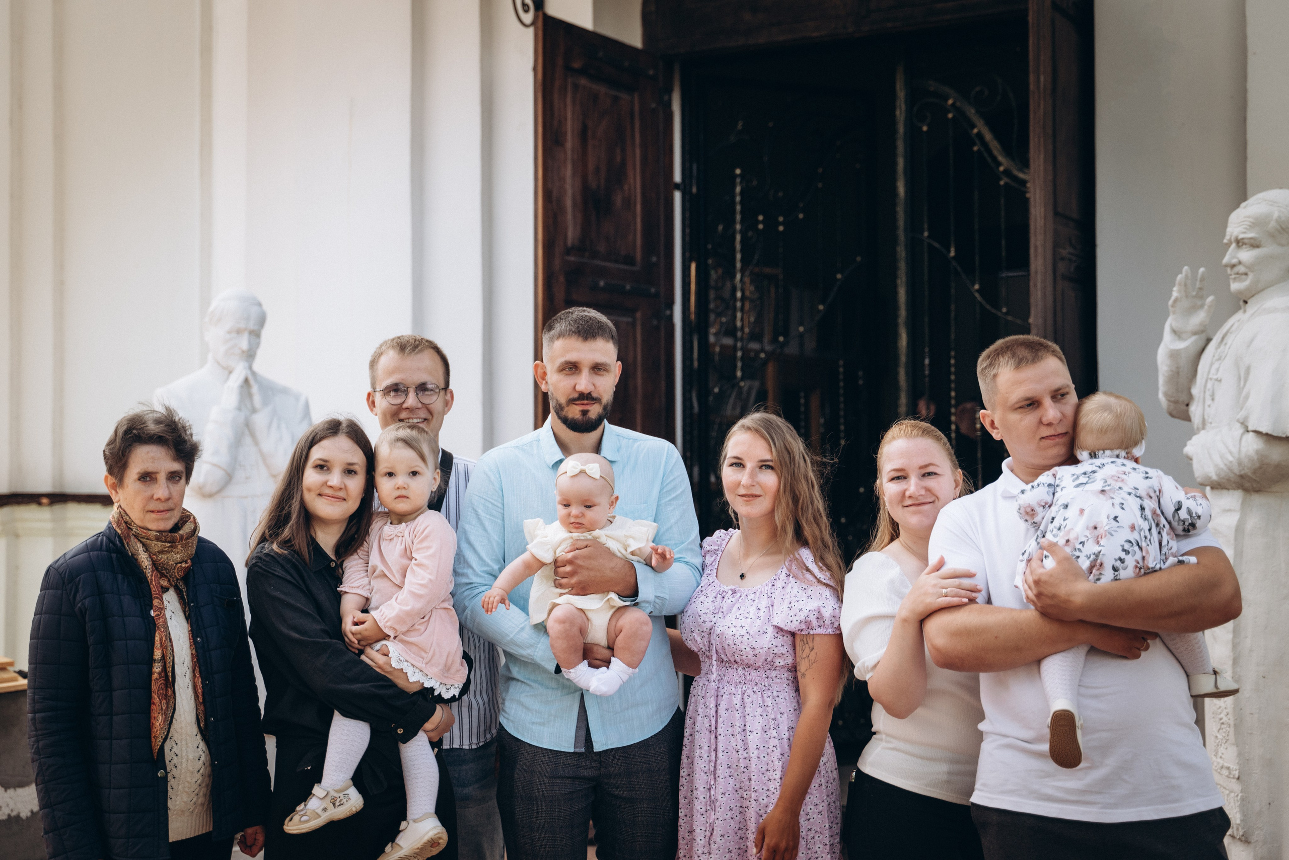 Крещение Леи (костёл в Заславле). Семейный фотограф в Минске Дарья Дреко