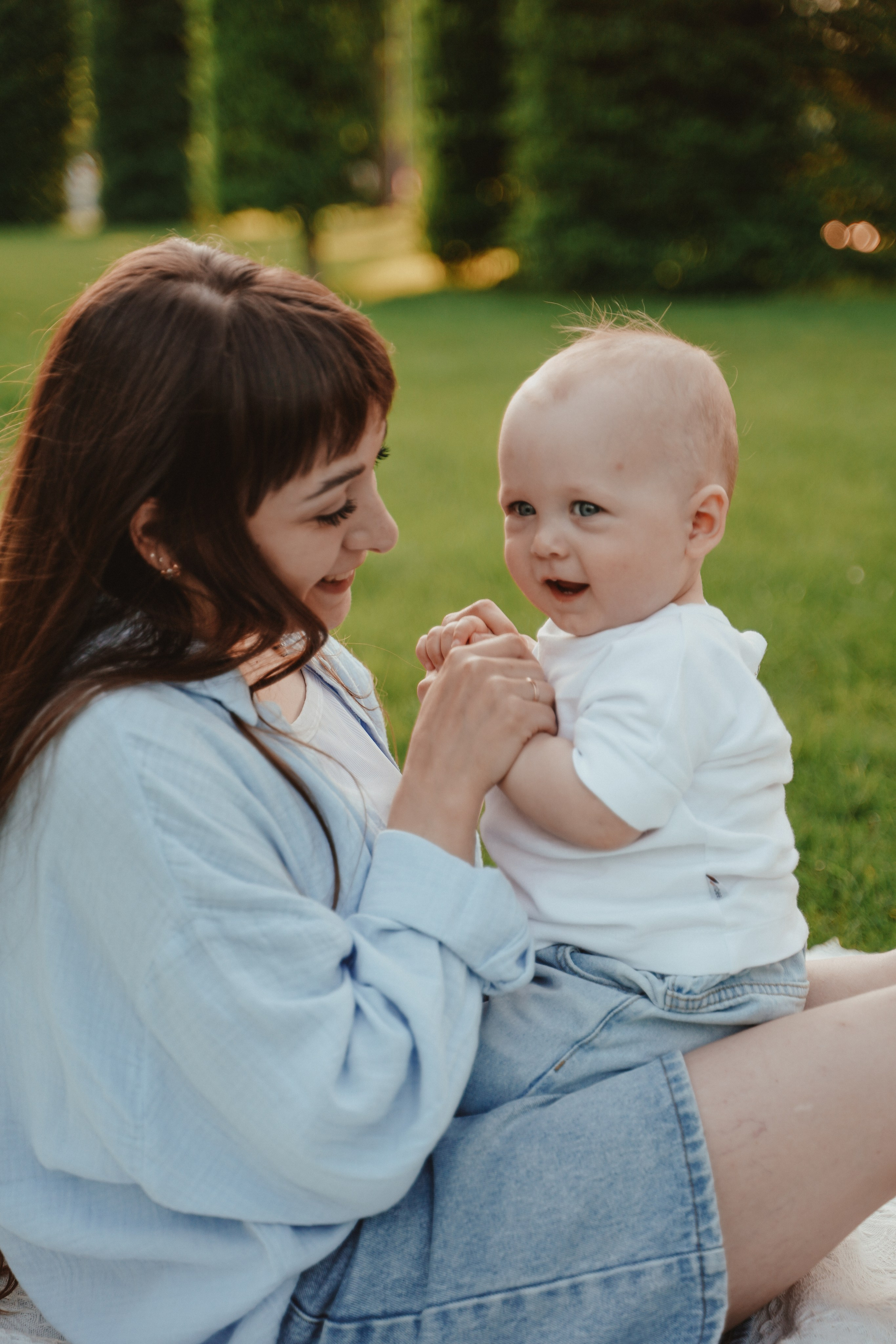 Семейная фотосессия в парке Галицкого. Семейный и женский фотограф в Краснодаре Анастасия Приймак
