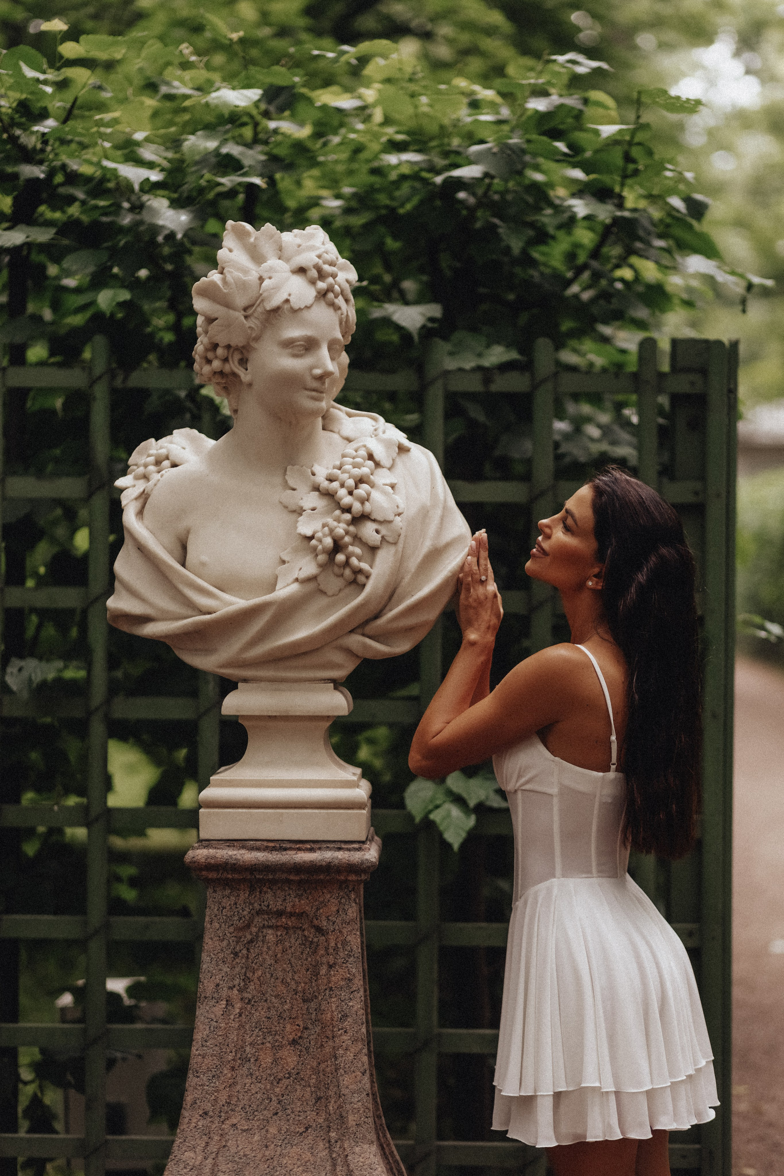 Alexandra | Summer garden. NatalieDmi — фотосессия беременности, семейный фотограф, портрет