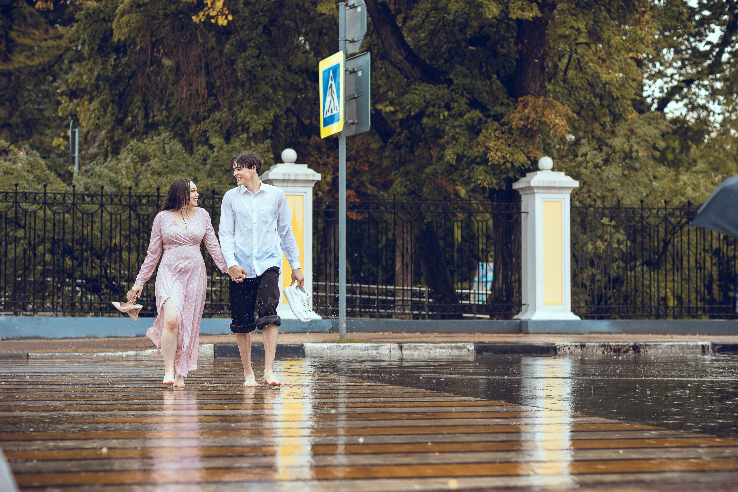 В нотках дождя. Школьный и детский фотограф Старожилово