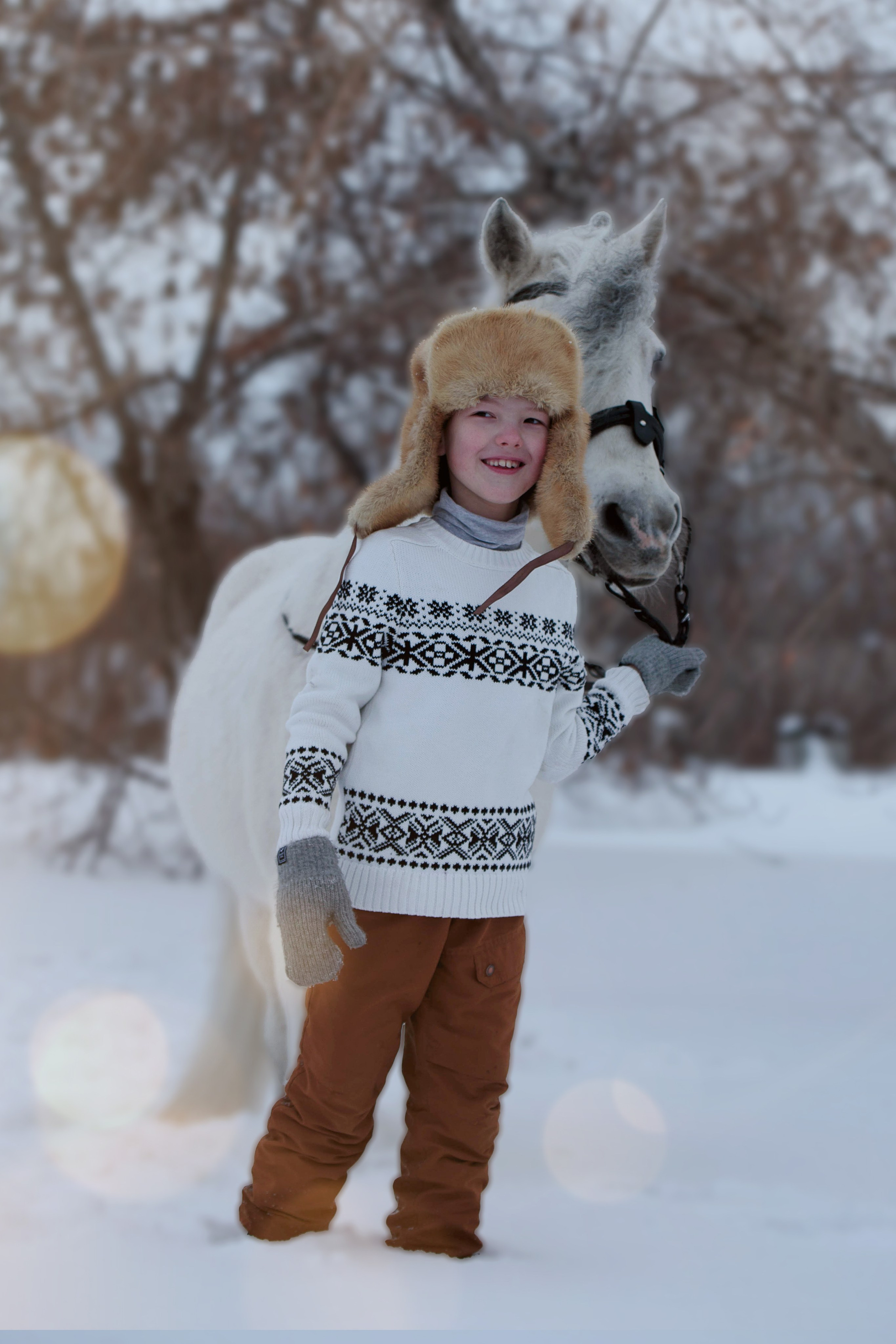 Пони и дети. Конный фотограф в Красноярске — Любовь Похабова