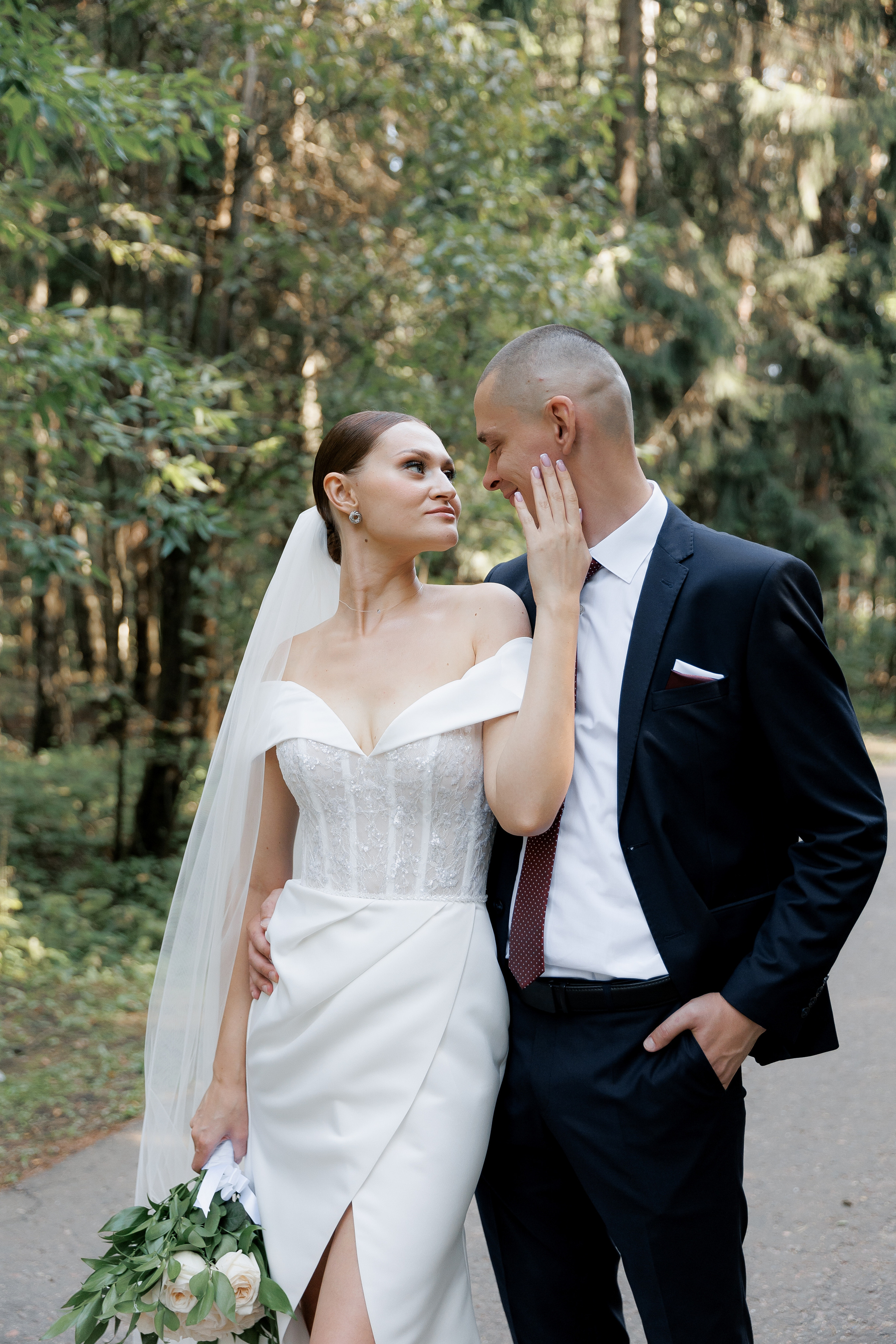 Анонс свадебных фотографий Константина и Натальи. Свадебный фотограф Домодедово Москва Катерина Алехина