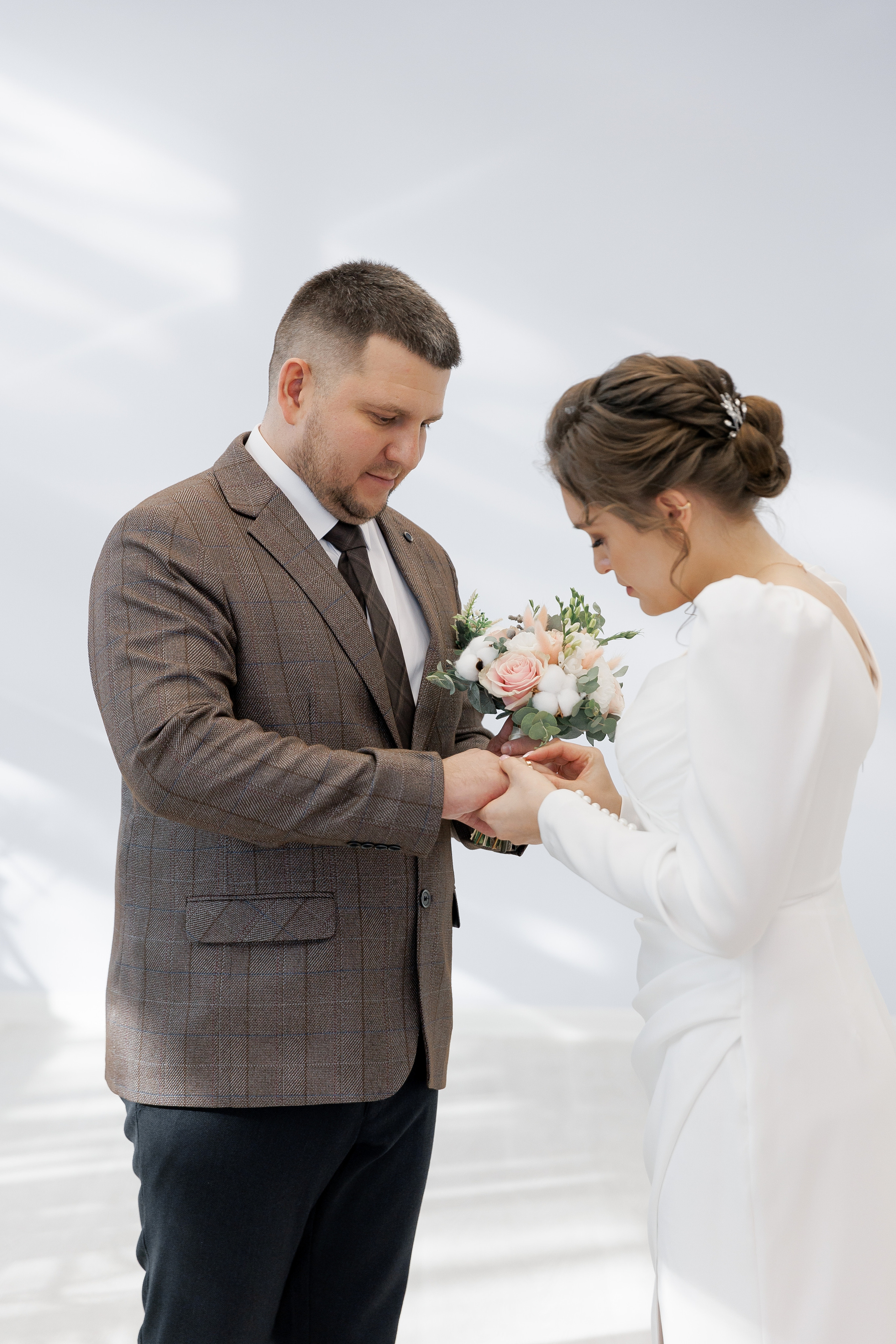 Анонс свадебных фотографий Михаила и Ольги. Свадебный фотограф Домодедово Москва Катерина Алехина