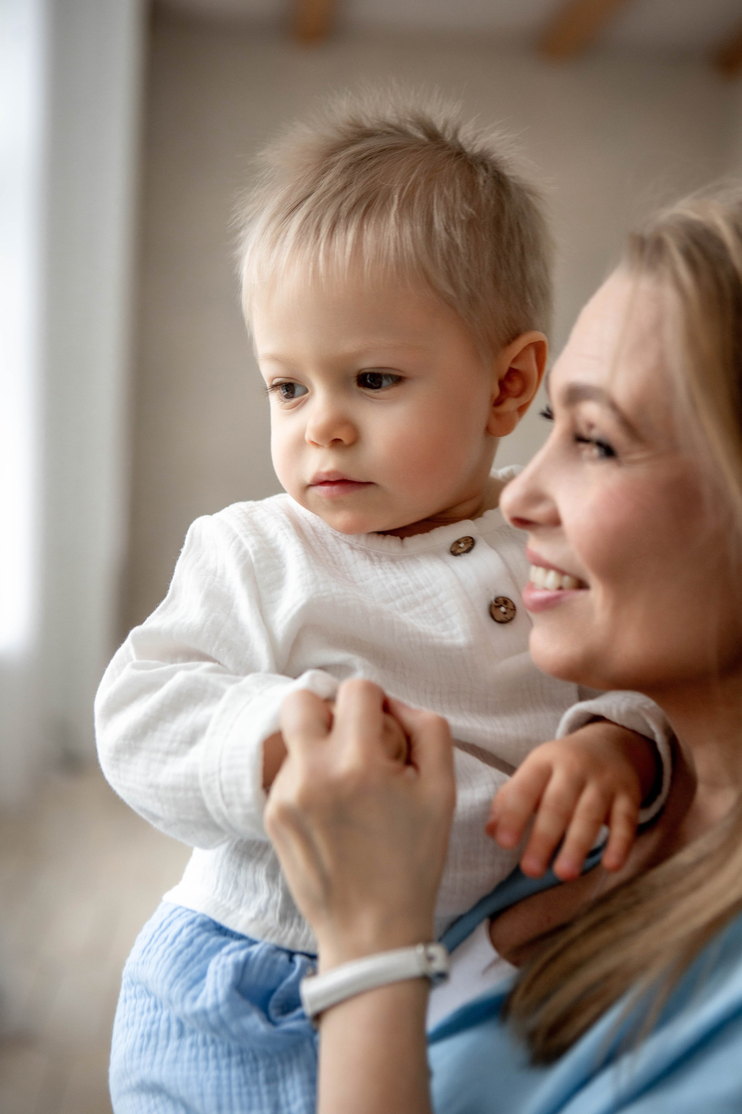 Мама и сын. Фотограф Екатерина Голицына