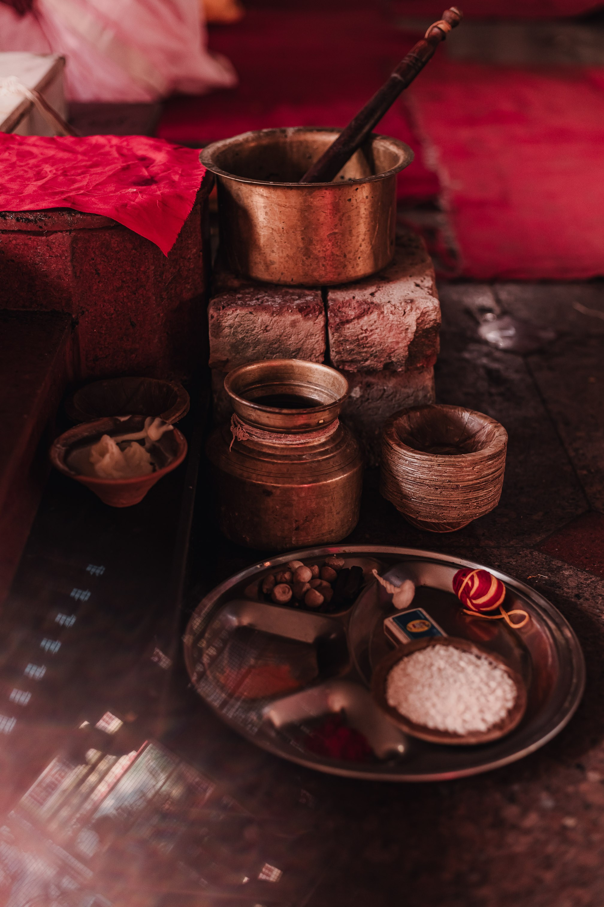 Lakshmi pooja in India. Mariam Bagdasaryan