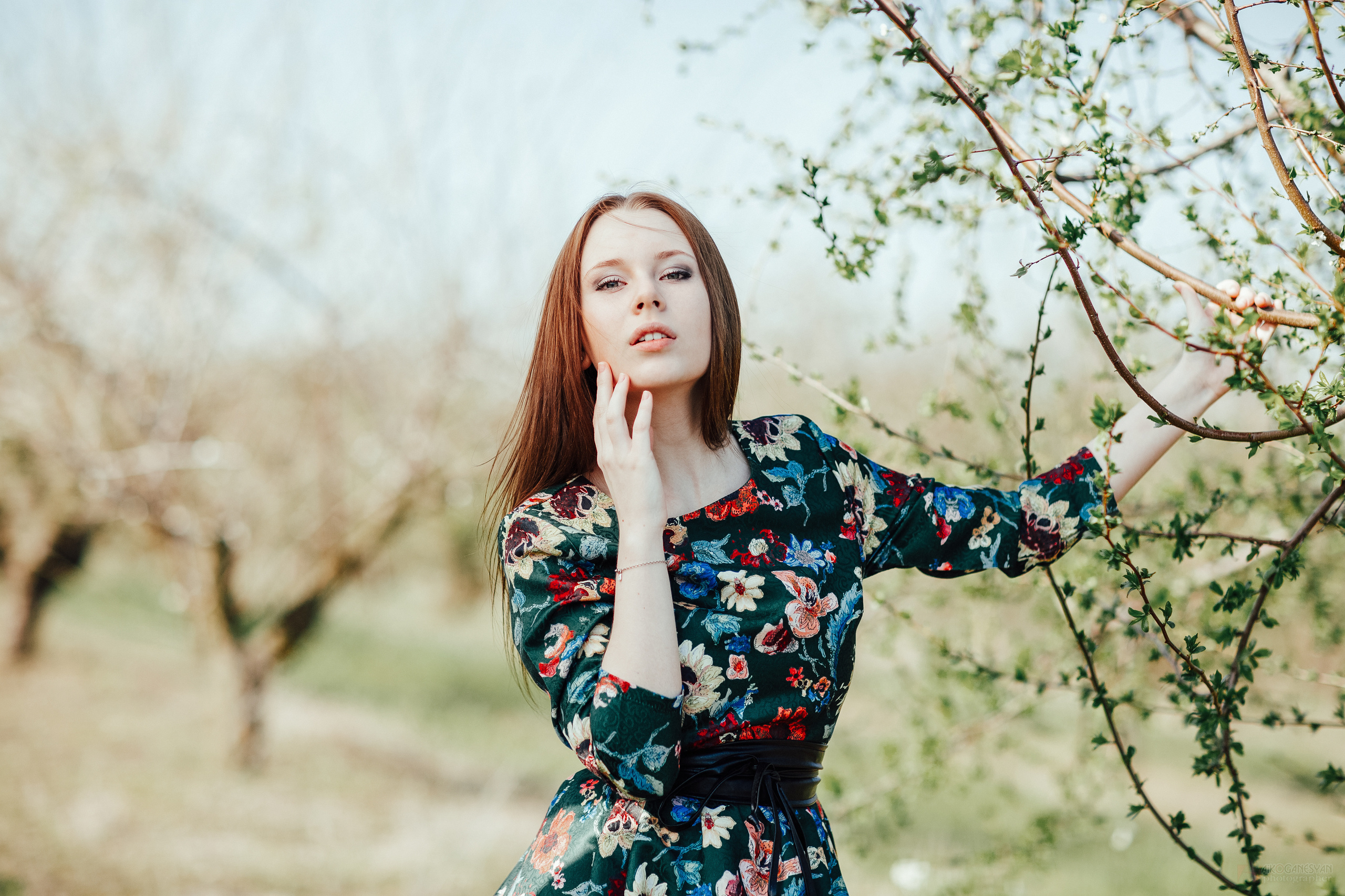 Портретная фотосессия на природе