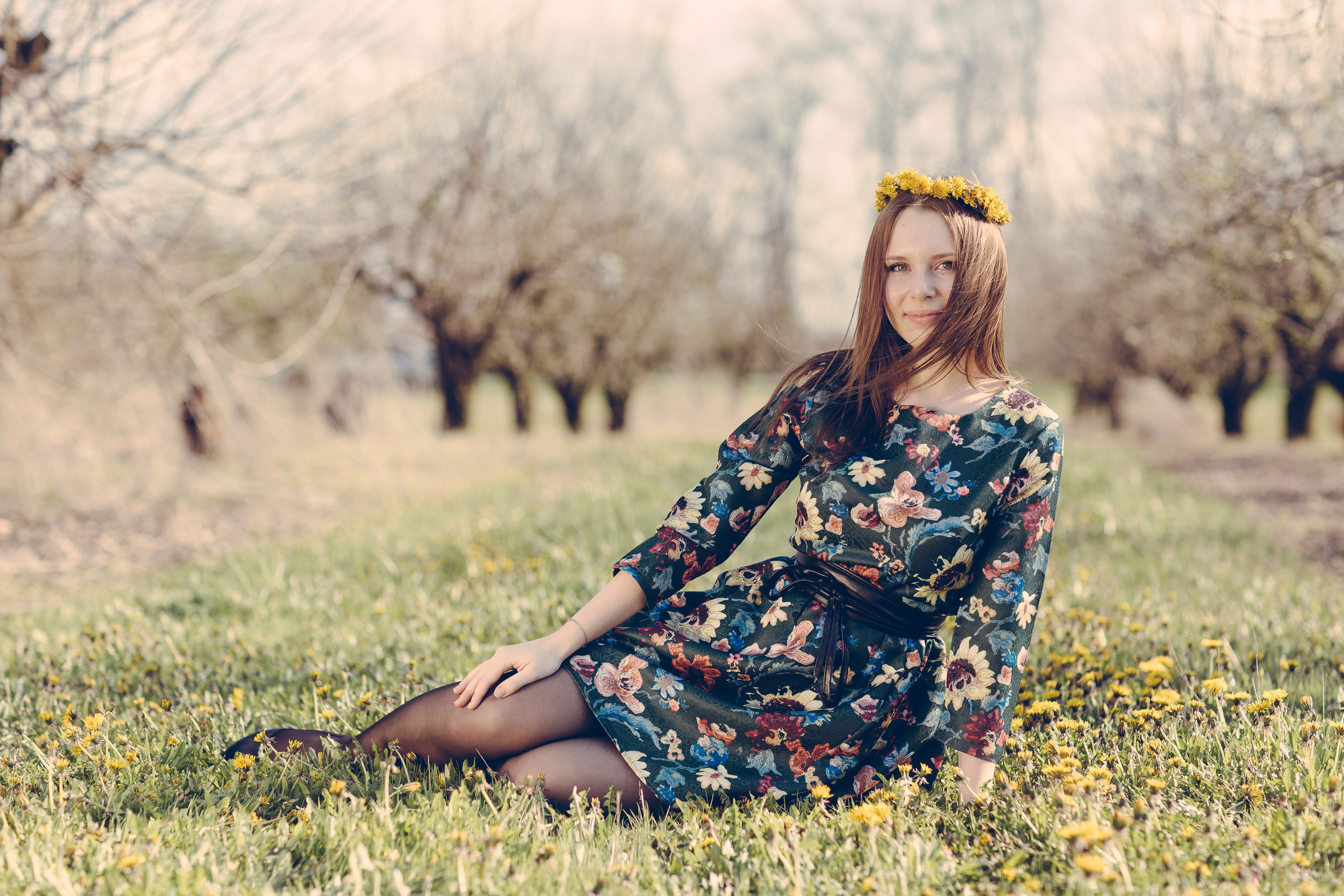 Портретная фотосессия на природе