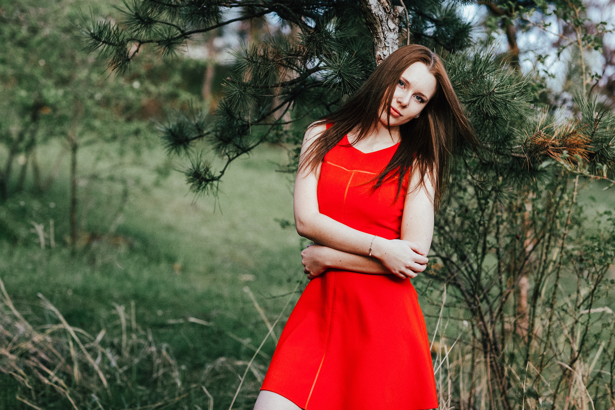 Портретная фотосессия на природе