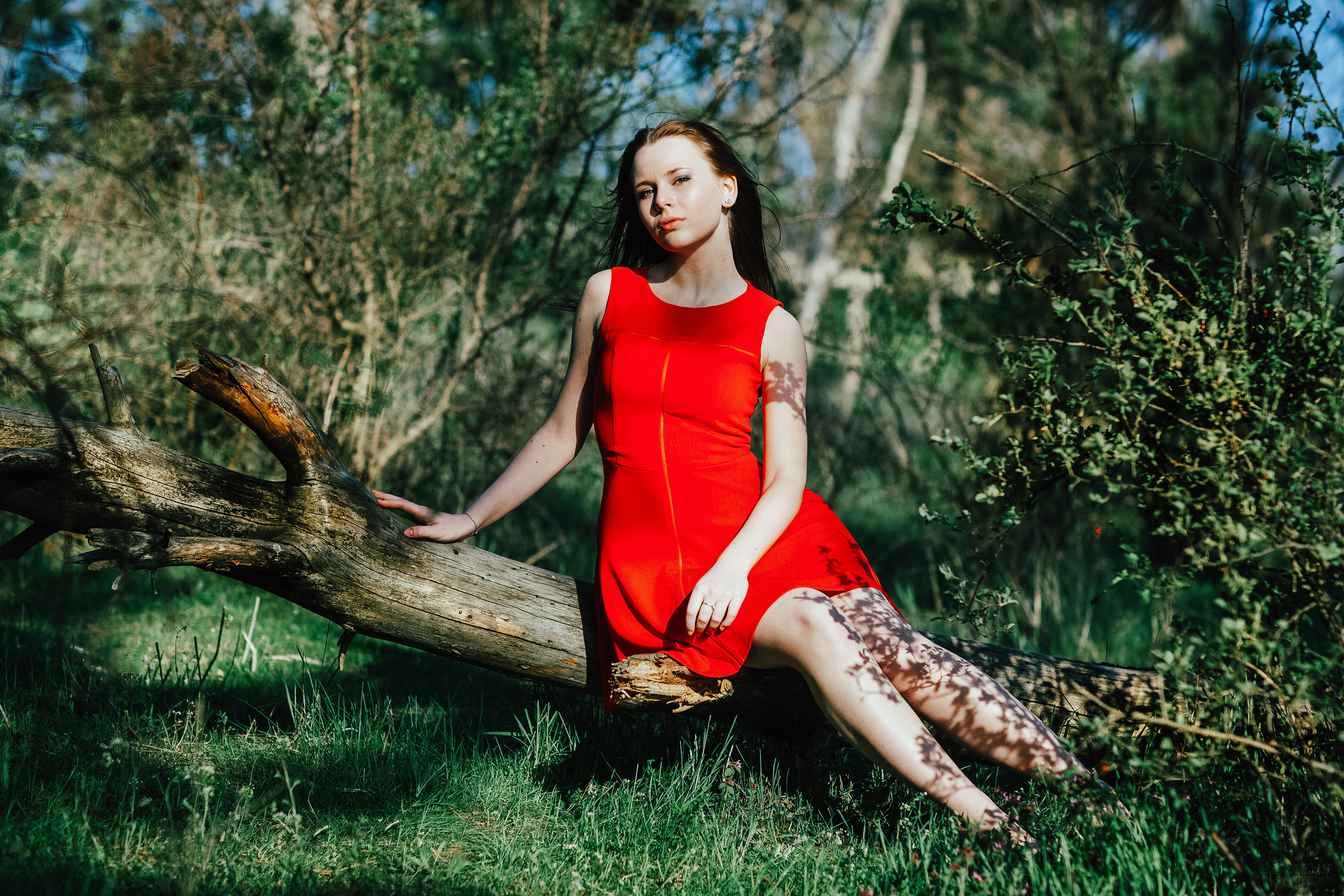 Портретная фотосессия на природе