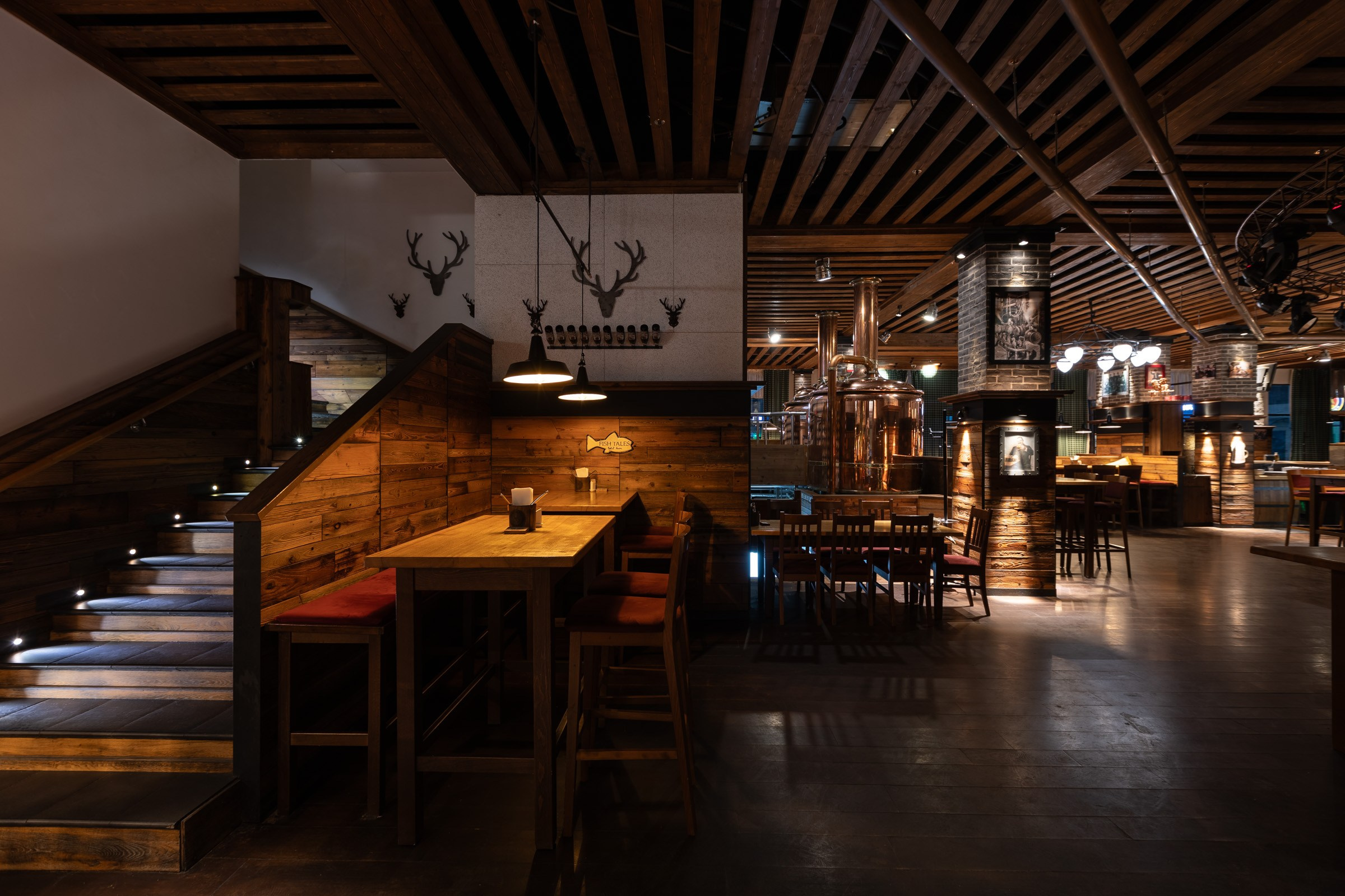 Съемка ресторана PAULANER в городе Краснодар. Архитектурный и интерьерный фотограф в Краснодаре | Дмитрий Демской