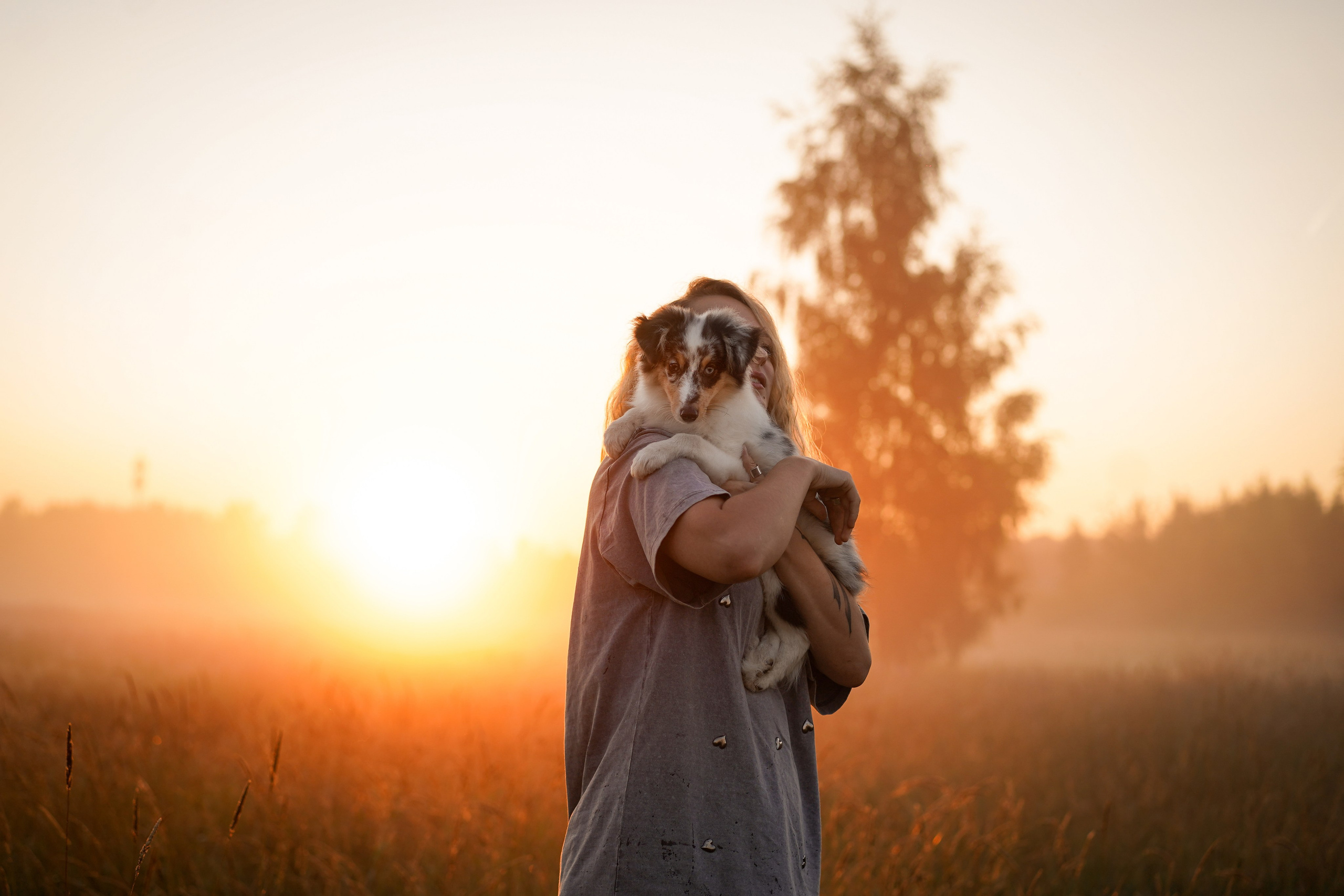 Алина и Лето. Фотограф-анималист в Санкт-Петербурге Яна Мартынова